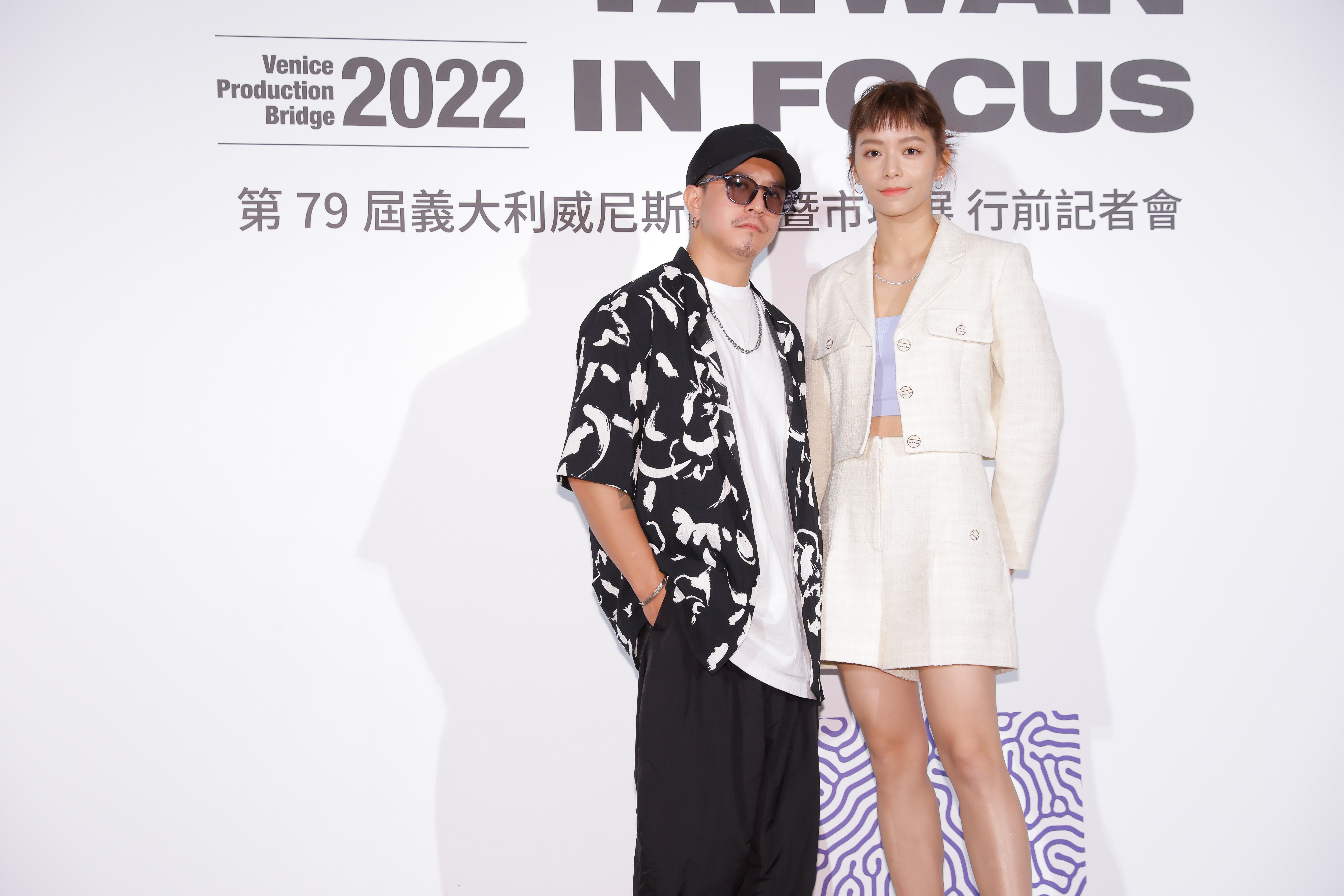 宋芸樺與黃遠演出台法合拍片《為了國家》，與法國劇組合作擦出不同火花。