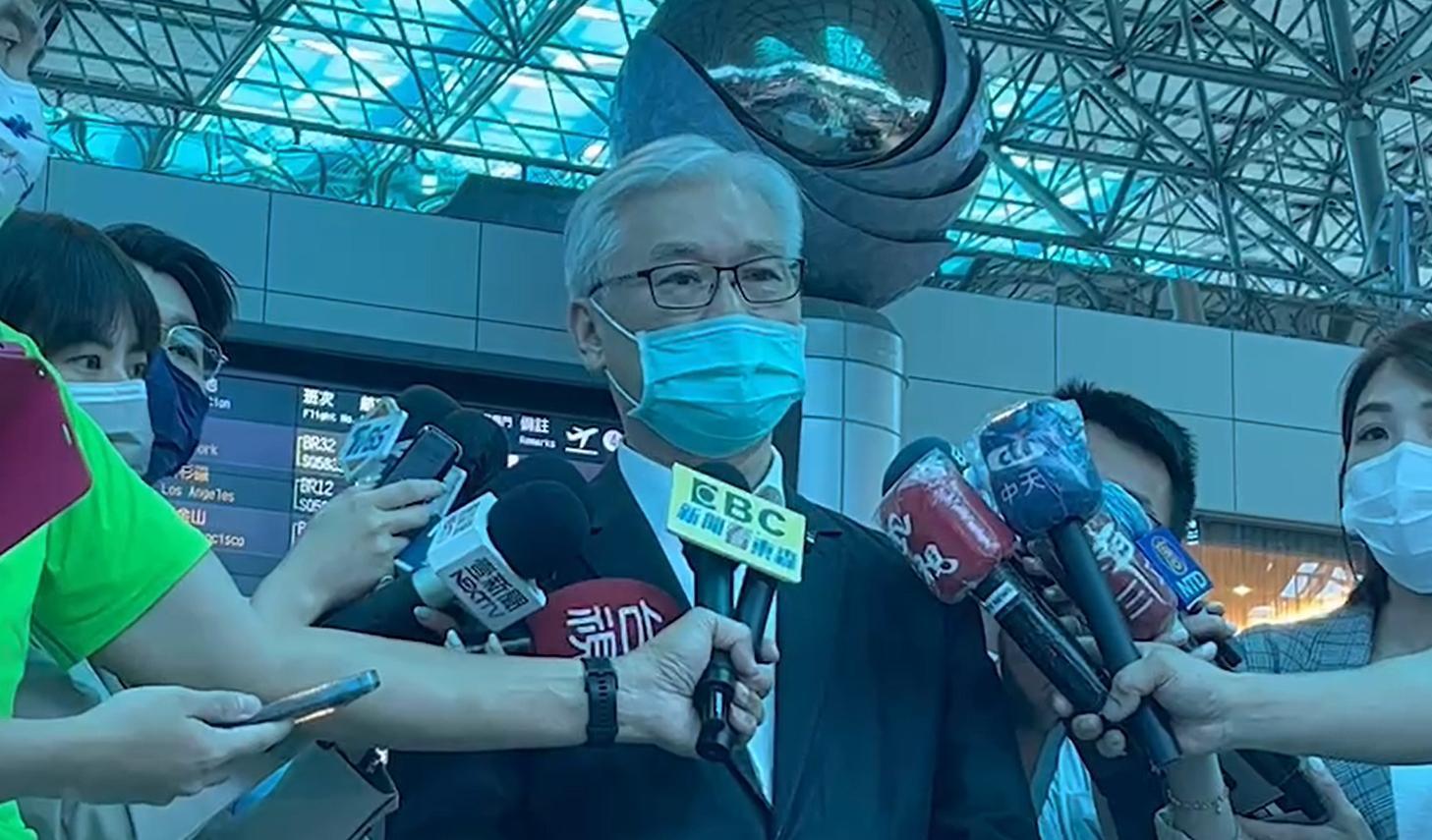 國民黨副主席夏立言日前率團訪問中國。（國民黨提供）