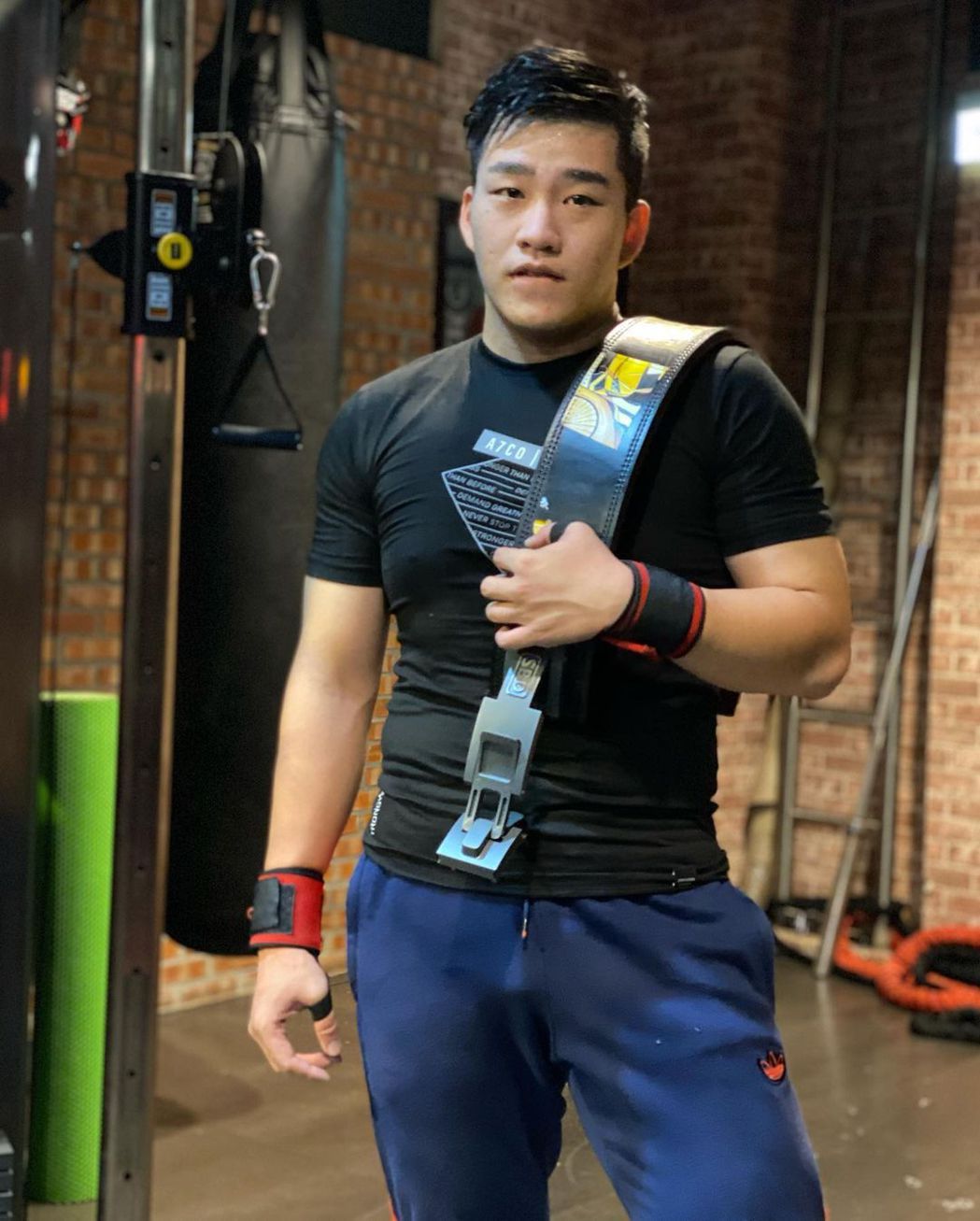 Joeman曾因重訓身形變得精實。（翻攝自Joeman IG）