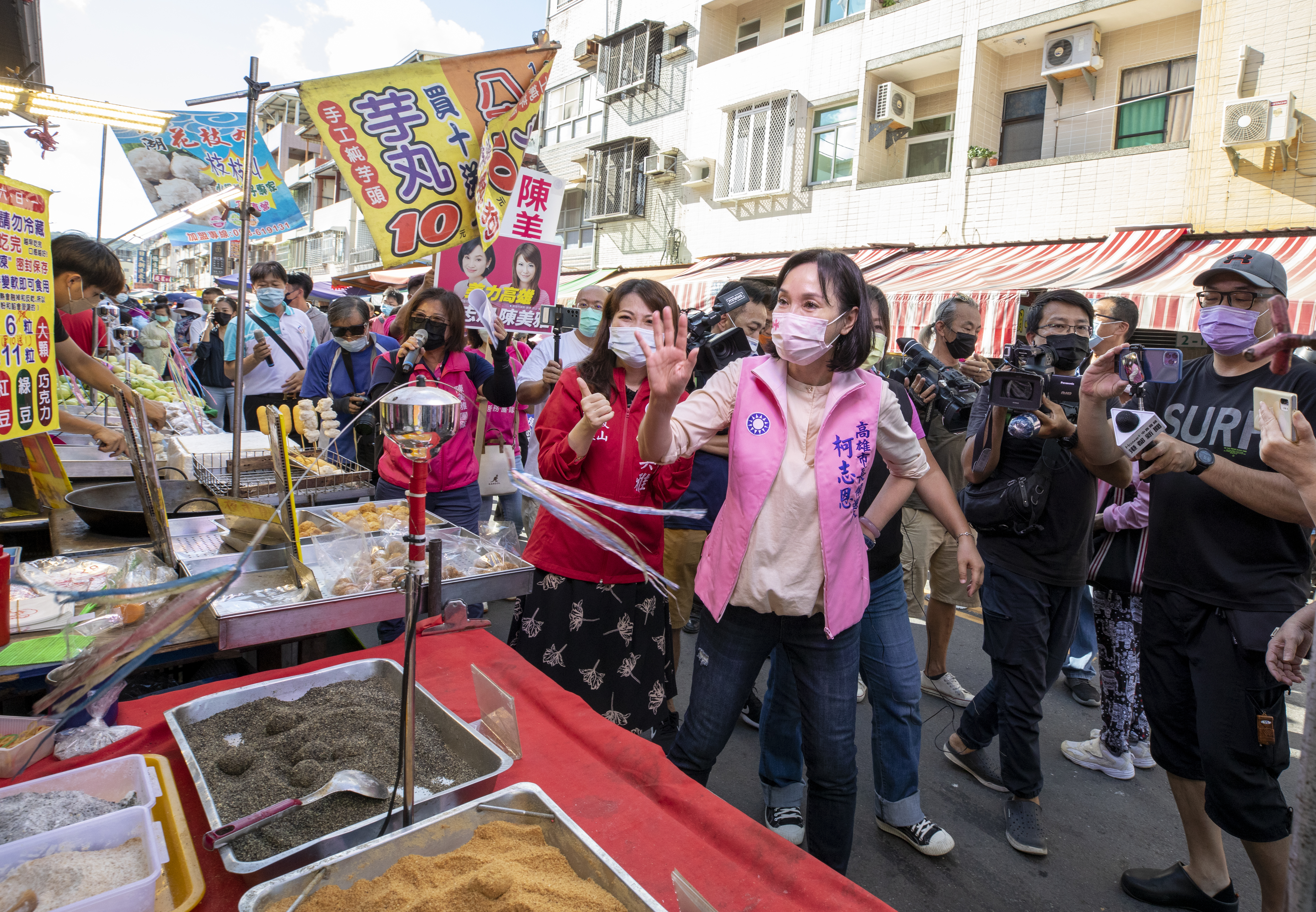 柯志恩被問到同黨宜蘭縣長林姿妙的涉貪案，她認為林應將來龍去脈說明清楚。（本刊資料照）
