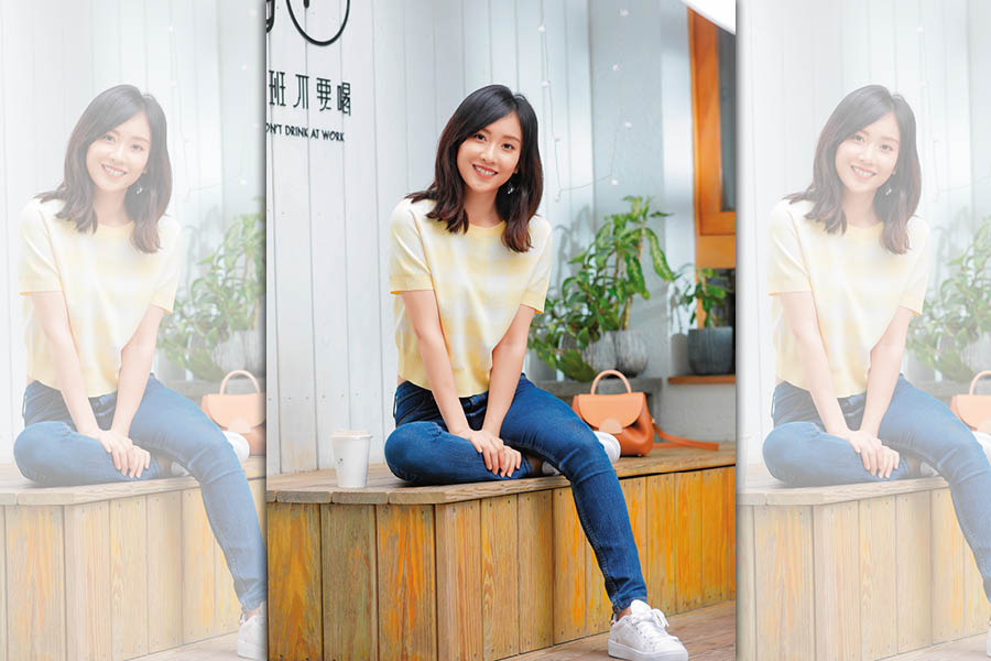 李佳玲有雙水汪大眼，因長相甜美、氣質清新，深得許多粉絲喜愛。