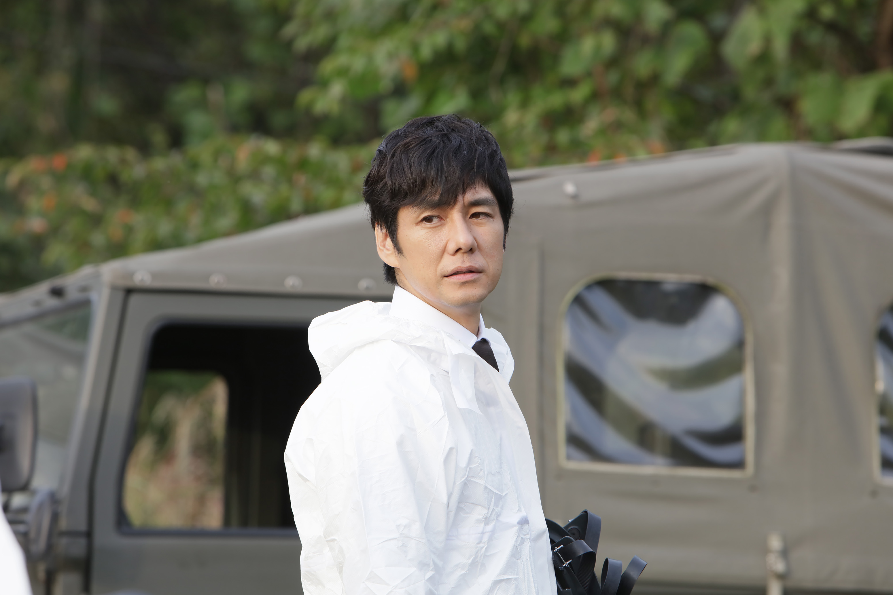 西島秀俊在《新．超人力霸王》飾演「禍特對」班長田村君男。（野獸國提供）