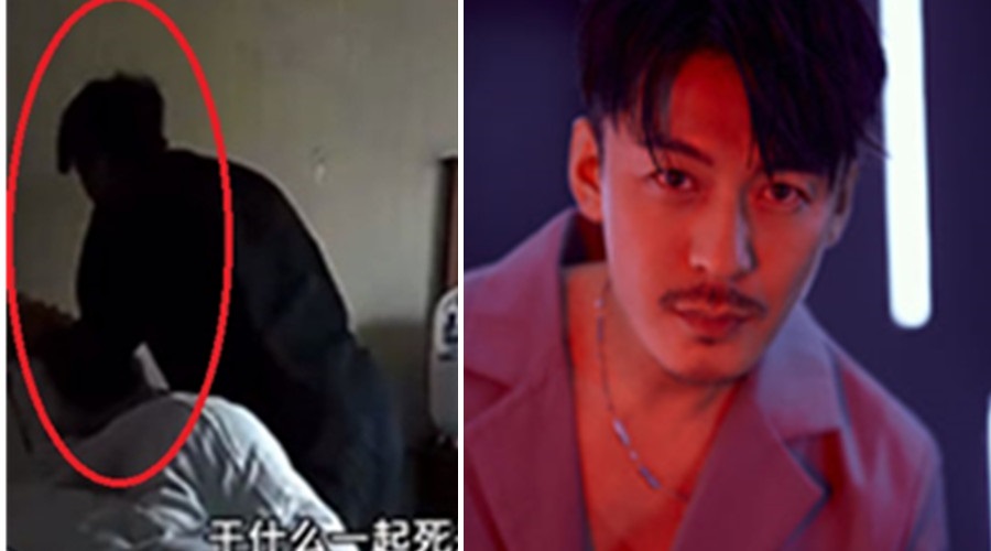 王東的老婆Annepple曝光家暴影片。（翻攝Annepple微博）