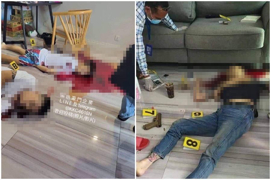 柬埔寨首都金邊昨晚驚傳槍擊案，3名台灣男子在一處公寓內中彈身亡。（翻攝自推特、黑色豪門企業）