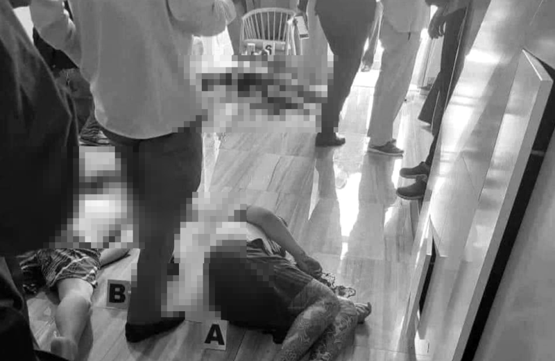 柬埔寨首都金邊一處公寓昨(28)日晚間發生槍擊案,3名死者都是平均30歲上下的台灣竹聯幫成員。(翻攝推特)