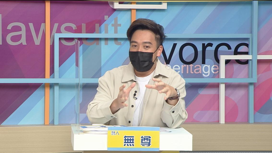 無尊在節目中分享這些年來主持靈異節目的奇怪事。(和展影視提供)
