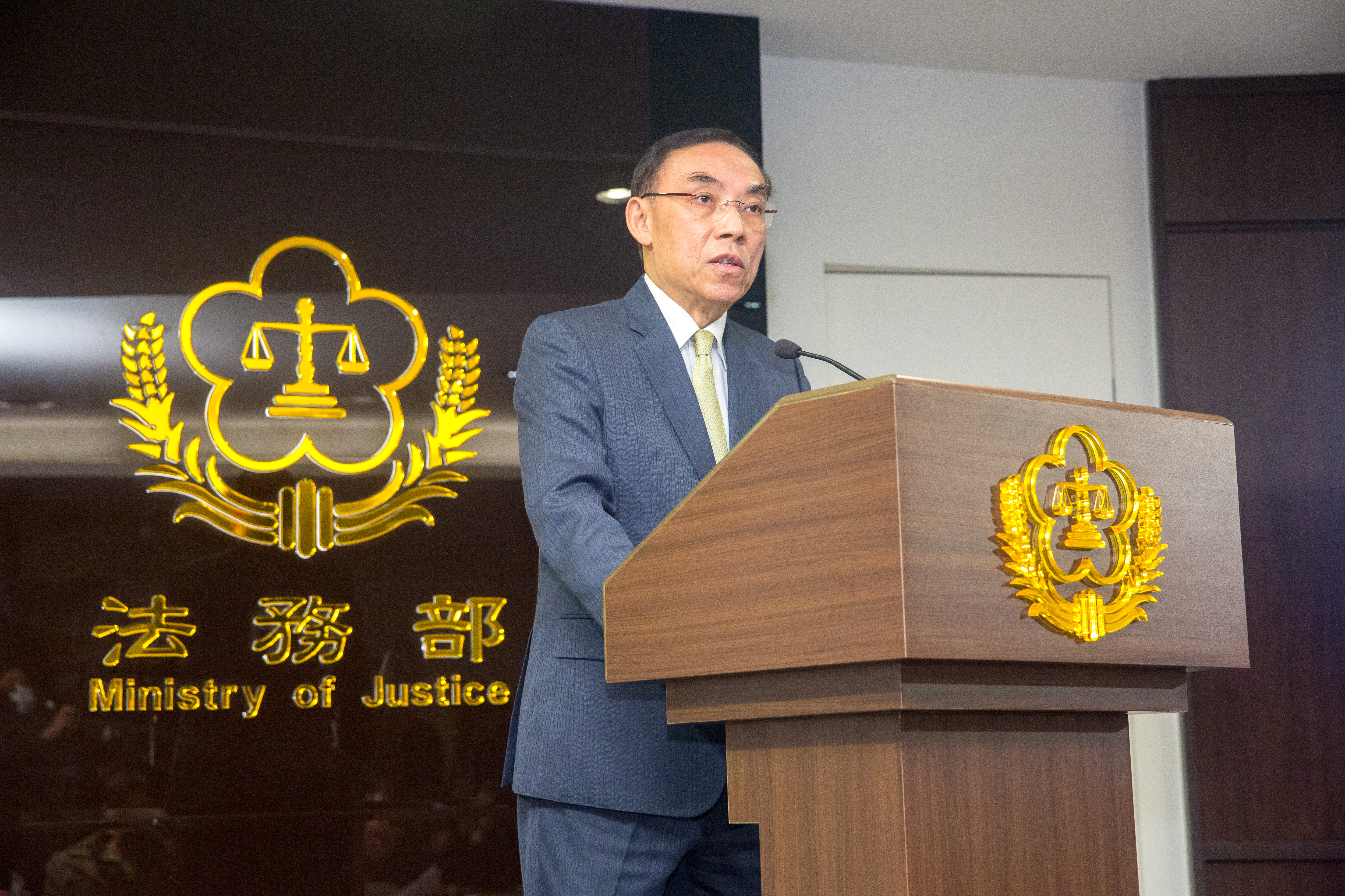 法務部長蔡清祥極為重視外役監受刑人脫逃等問題。