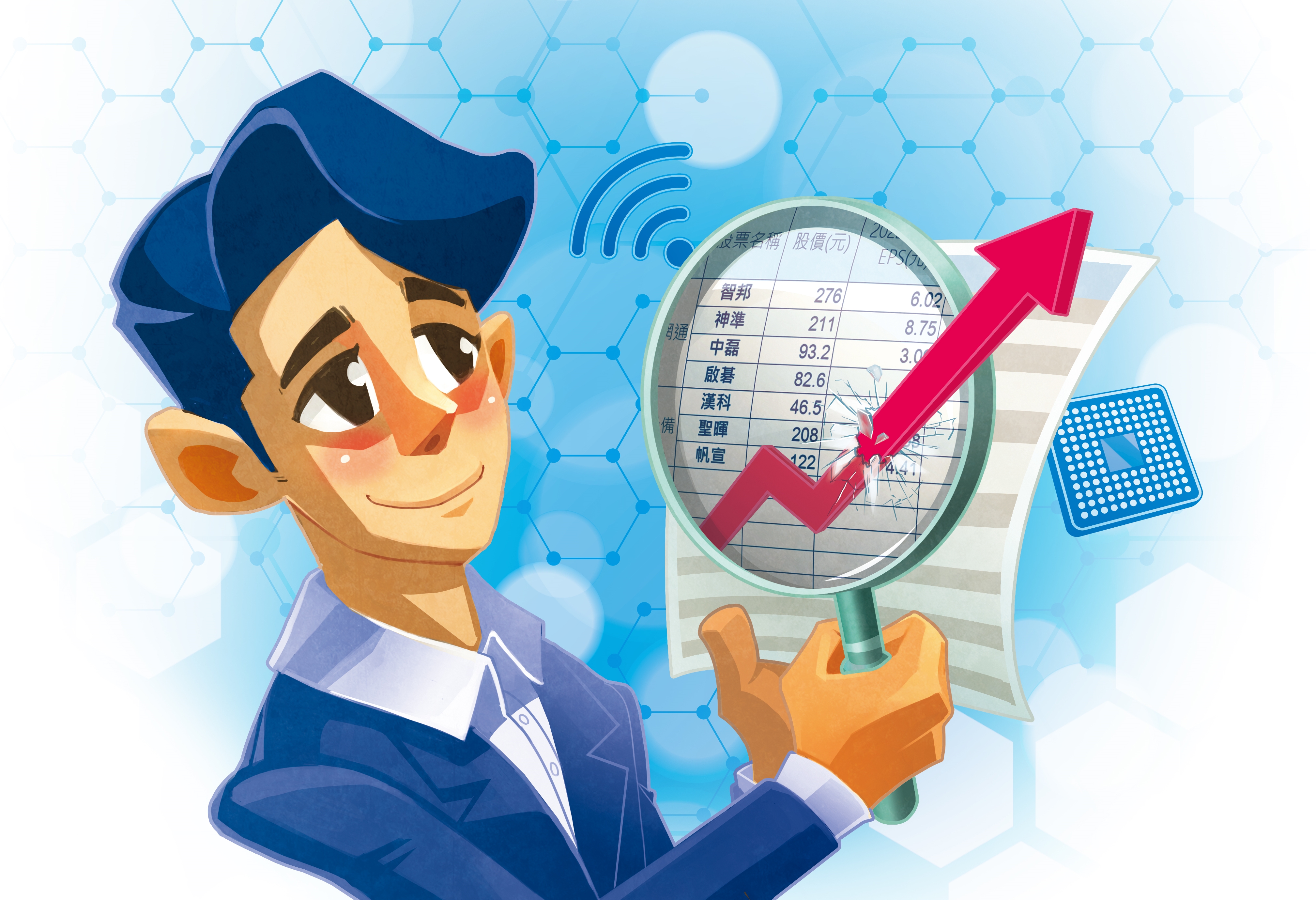 投資人可透過檢視財報營收獲利，挖掘「旺」一整年的績優成長股。