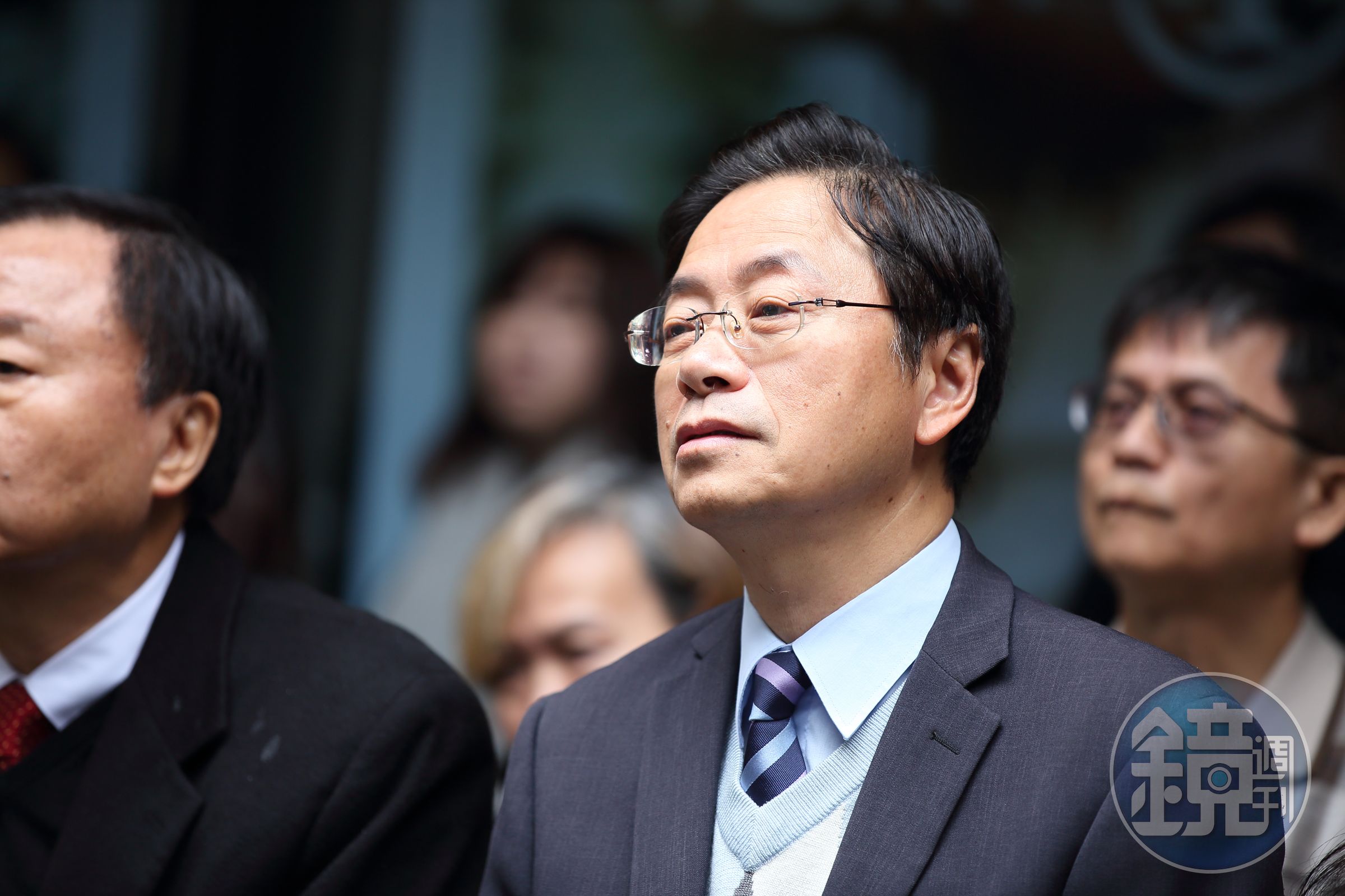 對於抄襲風波，張善政表示在選舉期間被抹黑，無法接受。（本刊資料照）