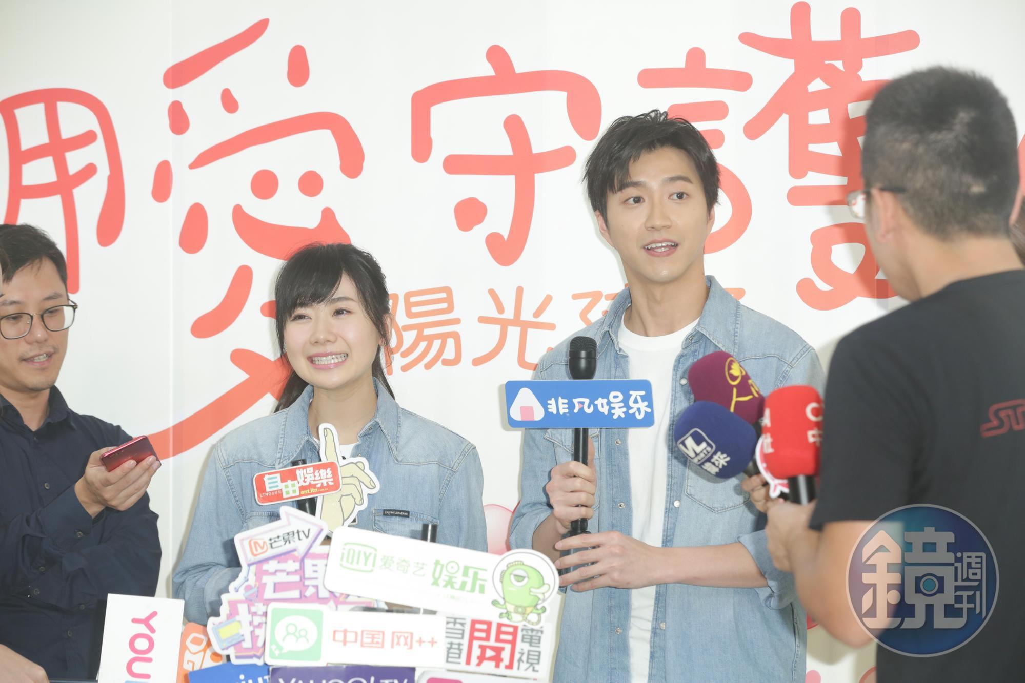江宏傑（右）已經與男性家人、福原愛（左）失聯了一個月之久。（本刊資料照）