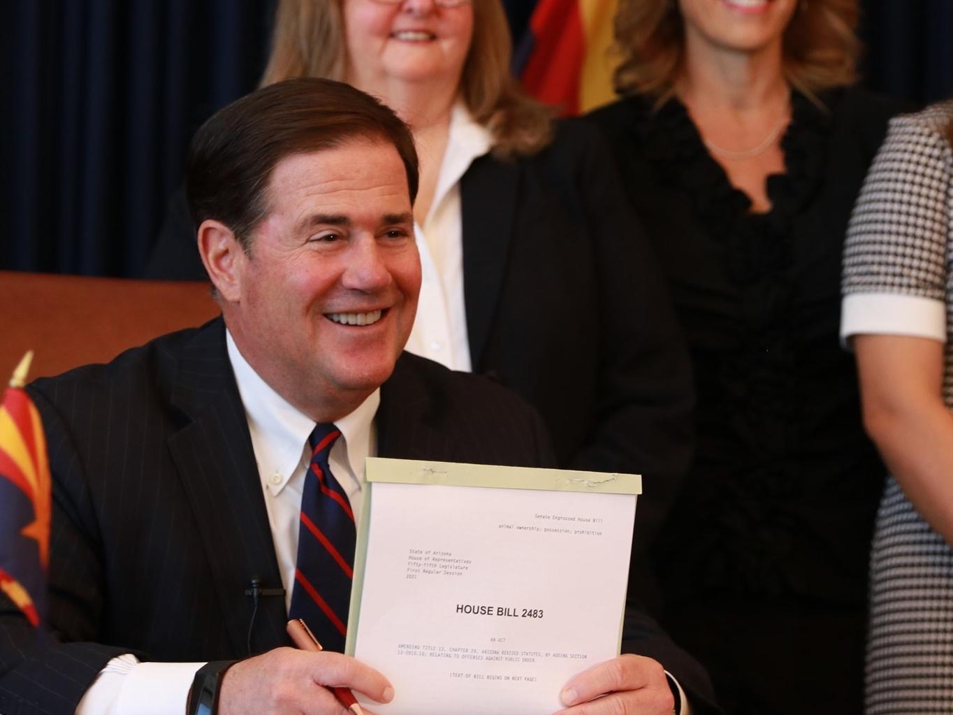 美國亞歷桑納州州長杜希（Doug Ducey）30日至9月1日將率團訪台。（翻攝自Governor Doug Ducey臉書）