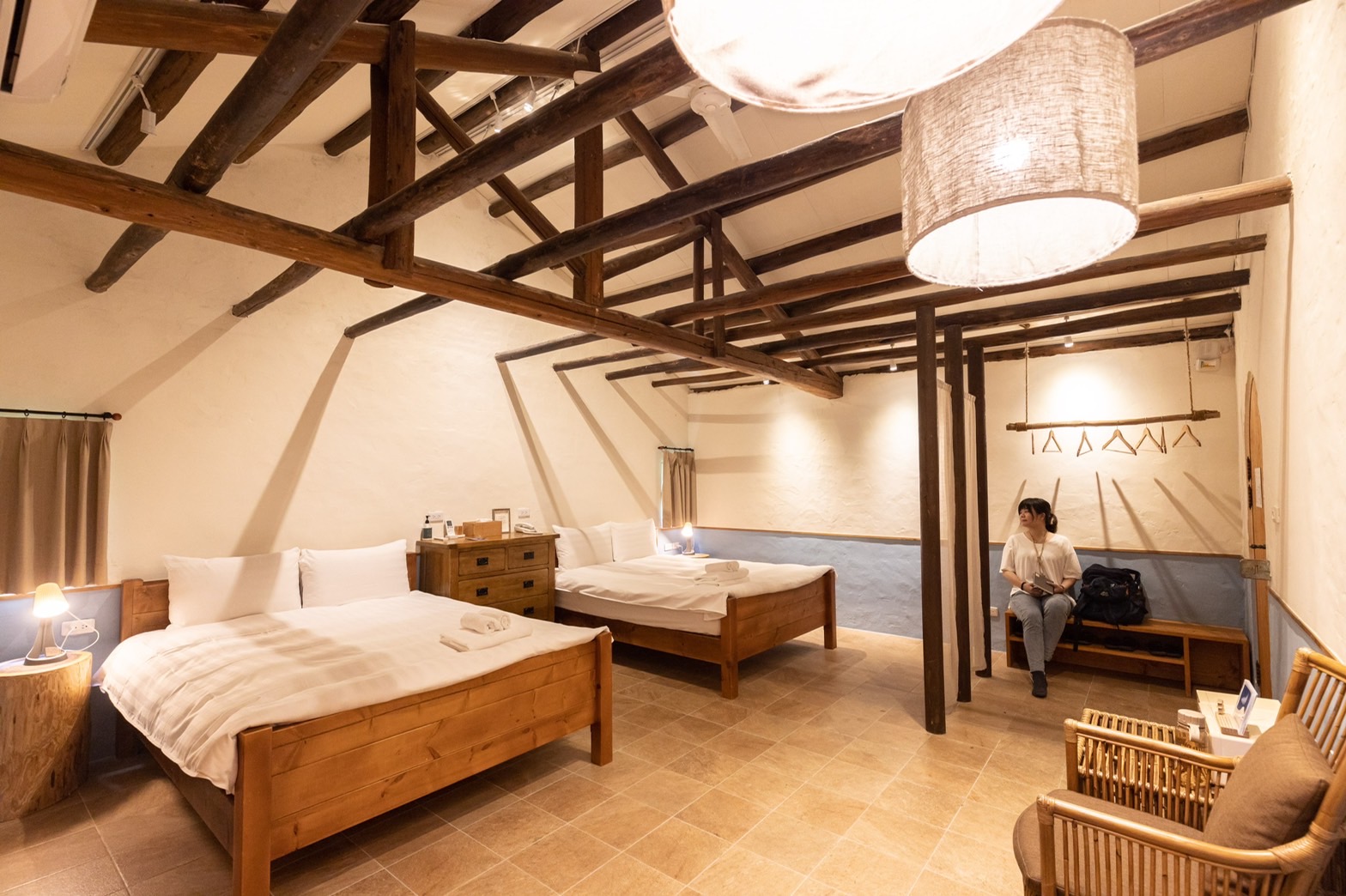 「香草House」會館完整保有原建築的結構特色。