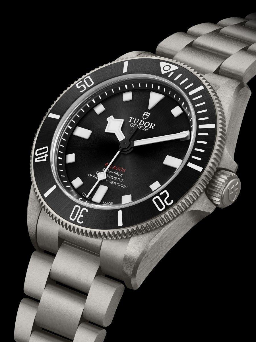 帝舵這款Pelagos 39腕錶,錶徑39毫米,厚度11.8毫米,防水深度則是200米,從各方面來說,這的確是Pelagos原始錶款的小尺寸精簡版本。