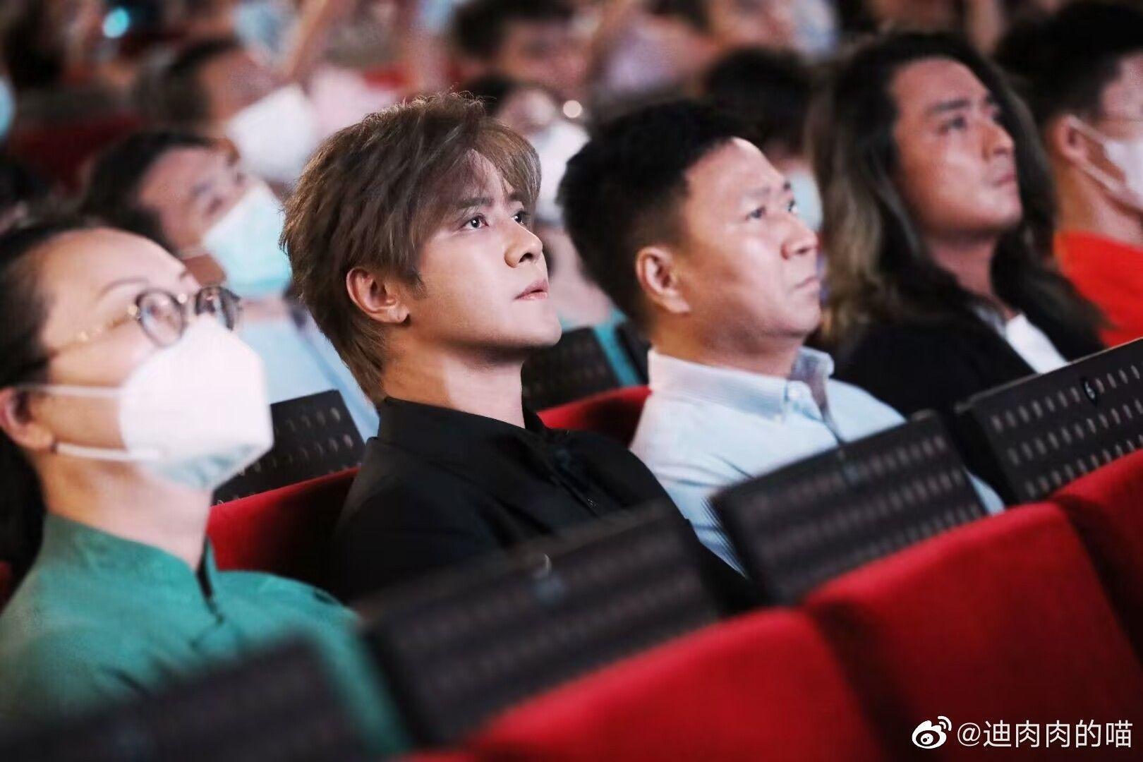 羅志祥現身中國觀賞默劇。（翻攝自微博）