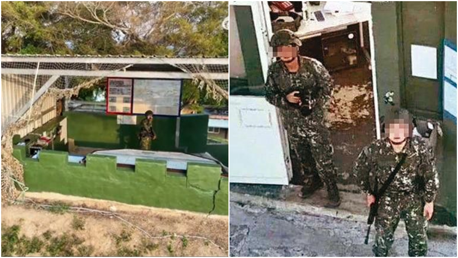 中共無人機再侵擾金門，駐守部隊驅離無效後展開防衛射擊；圖為中共無人機先前侵擾我外島。（翻攝自微博）