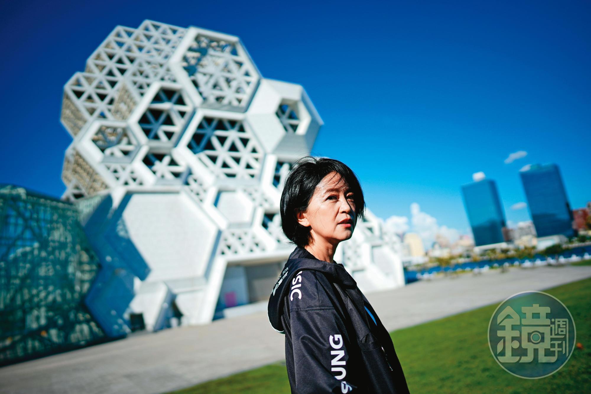 李欣芸期待未來能在高流音浪塔廣場舉辦各式音樂活動。