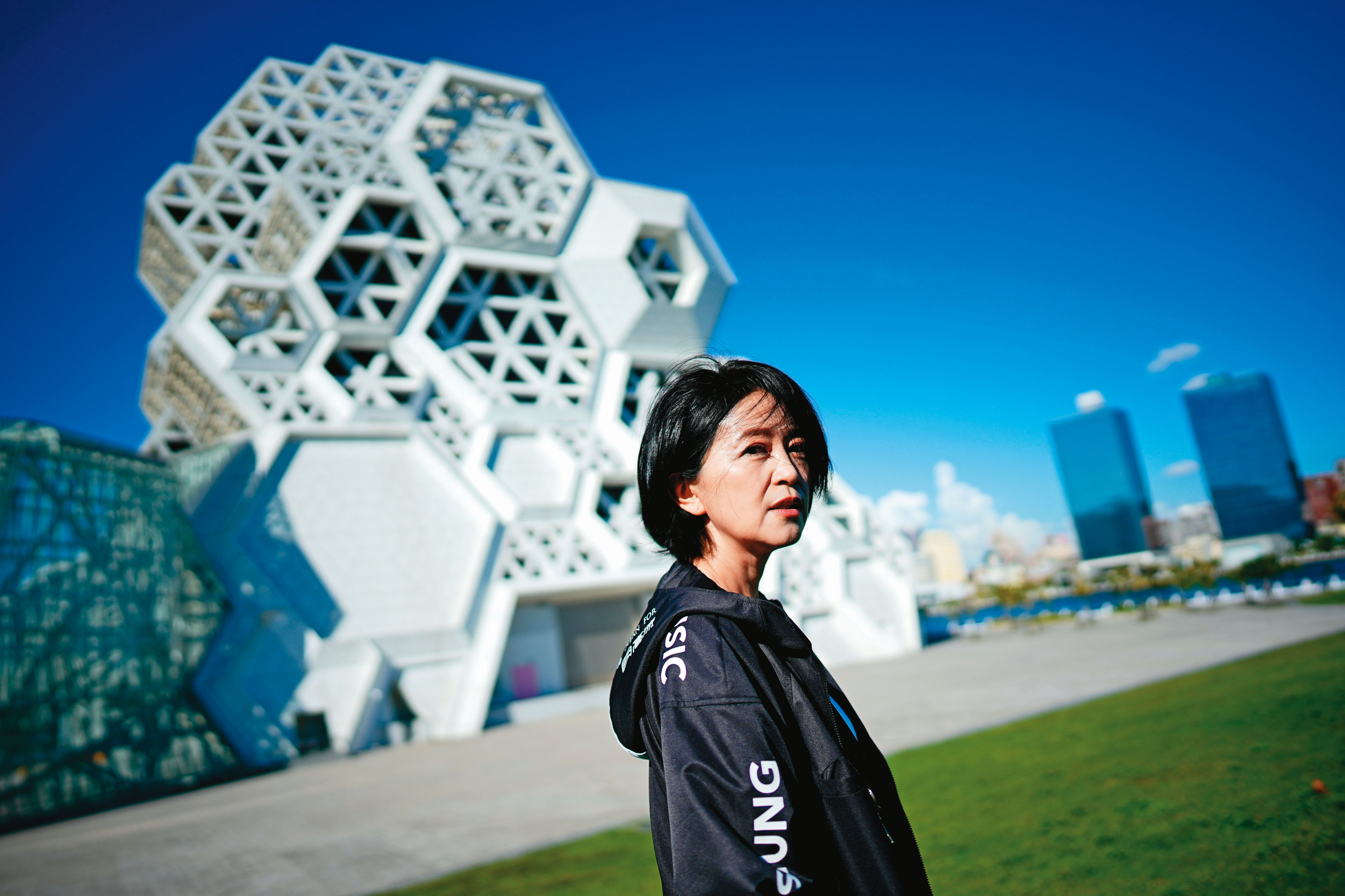 李欣芸期待未來能在高流音浪塔廣場舉辦各式音樂活動。