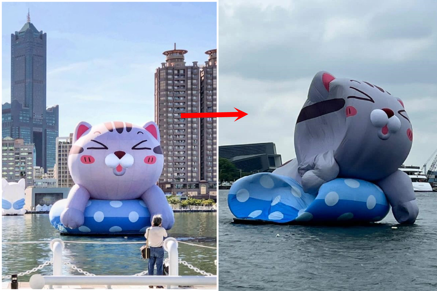 軒嵐諾多威？「塔仔不正經」慘被打臉凹了。（翻自塔仔IG+ 高雄點臉書）