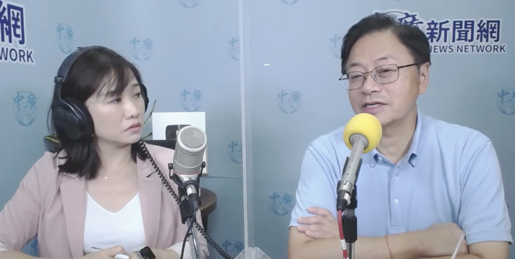 張善政登上廣播節目受訪。（翻攝中廣新聞網YouTube頻道）