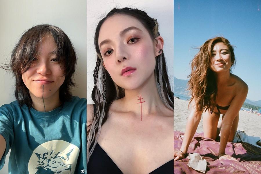 圈內有些星二代不喜歡遵循父母走在主流路線,而是走上藝術路線,左起為竇靖童、歐陽靖、苗彤。(翻攝自竇靖童微博、歐陽靖臉書、苗彤IG)