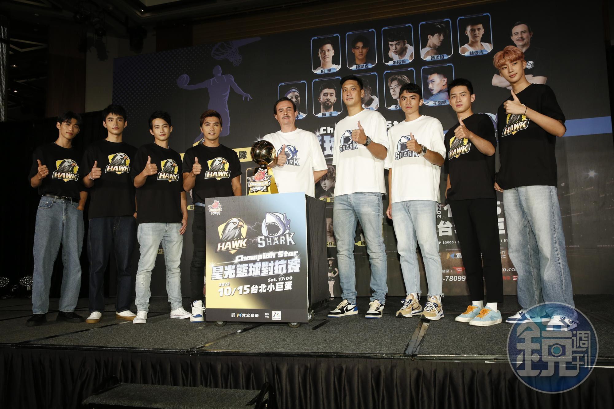 「Champion Star星光籃球對抗賽」今宣布將在7日開賣門票。
