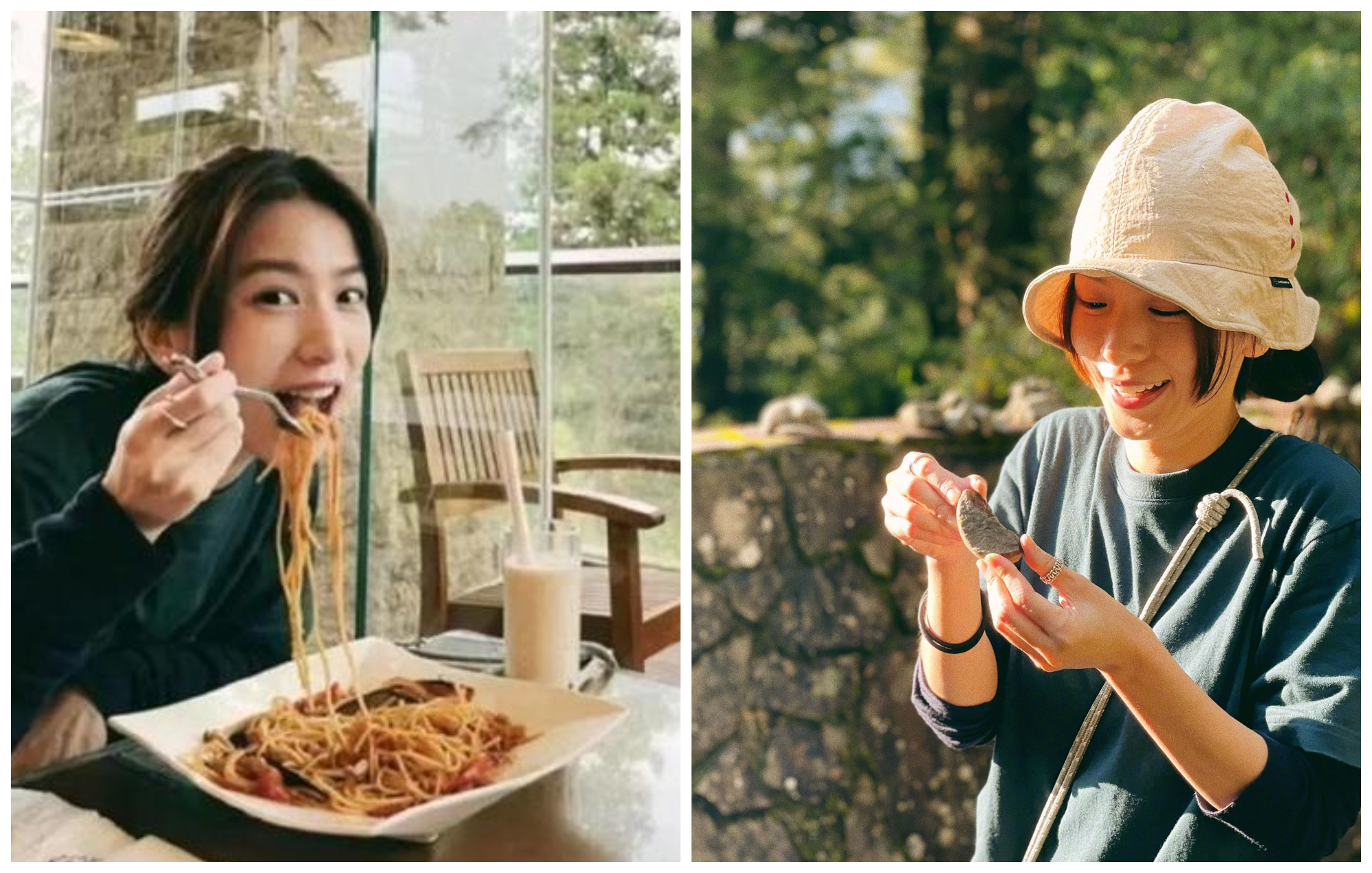 田馥甄日前因貼出一張吃義大利麵的照片，被小粉紅指「台獨」。（翻攝田馥甄IG）