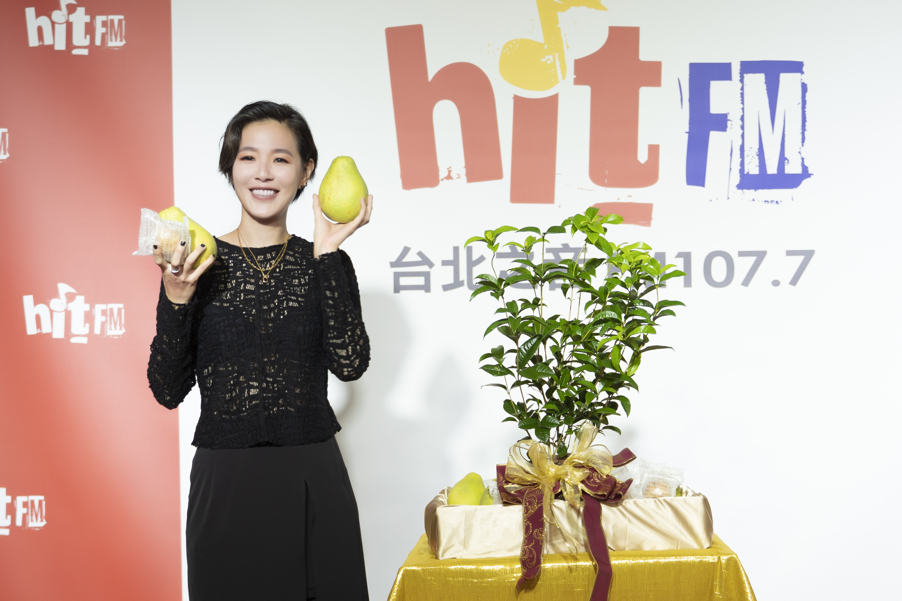 安溥透露，剪短髮後很多人誇她漂亮。（hit fm提供）