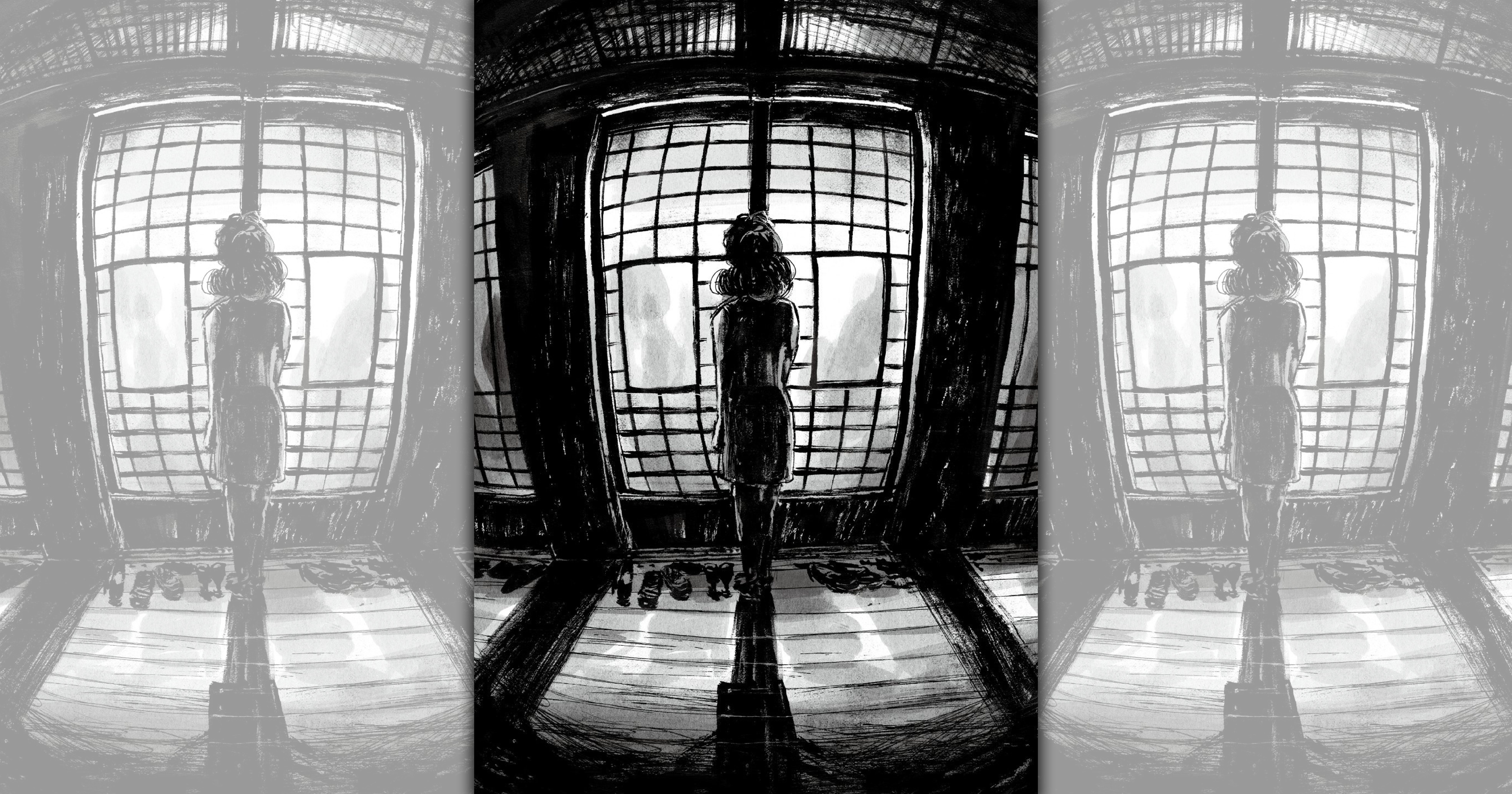 22歲的漫畫家草千，在〈再會吧北投〉呈現早年北投的酒家女心酸。（蓋亞文化提供）