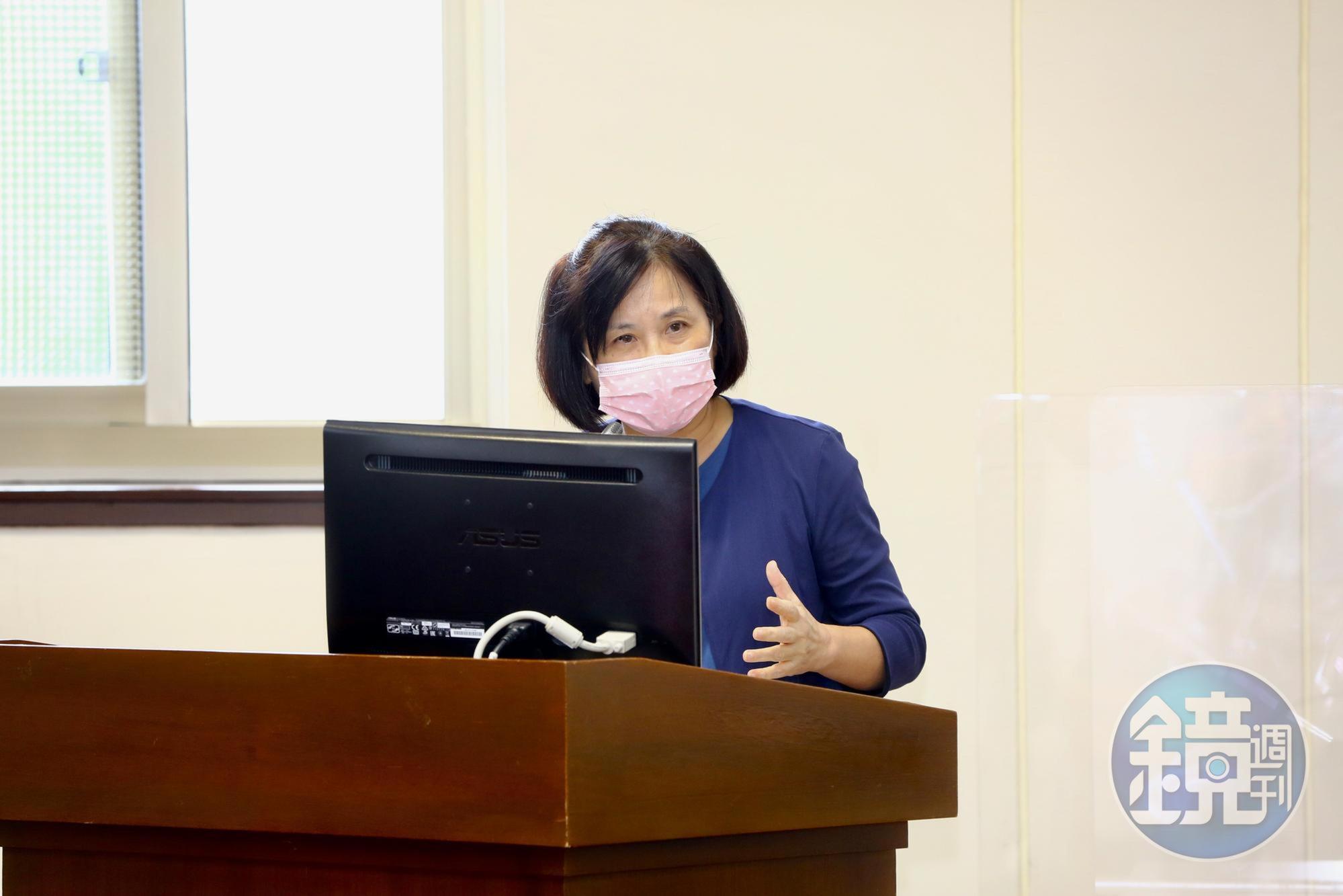衛福部保護司長張秀鴛在公聽會表示,該部已提出家暴法修法草案,並送至行政院討論,待內容完備後將交由立法院審查。