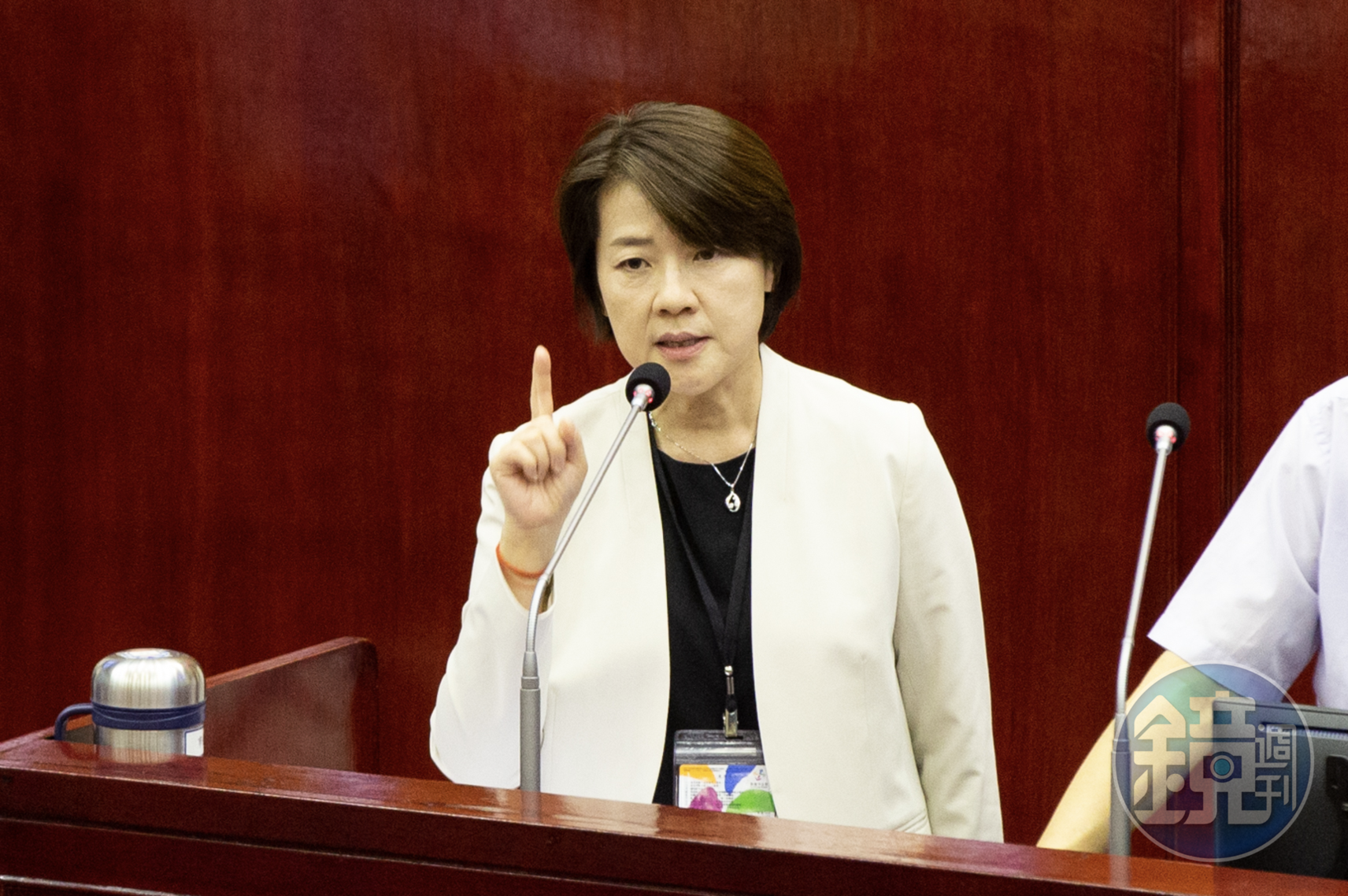 民進黨立法院黨團總召柯建銘今（7）日爆料，無黨籍台北市長參選人黃珊珊（圖）曾有意找民進黨新竹市長參選人沈慧虹接任台北市副市長一職。（資料照）