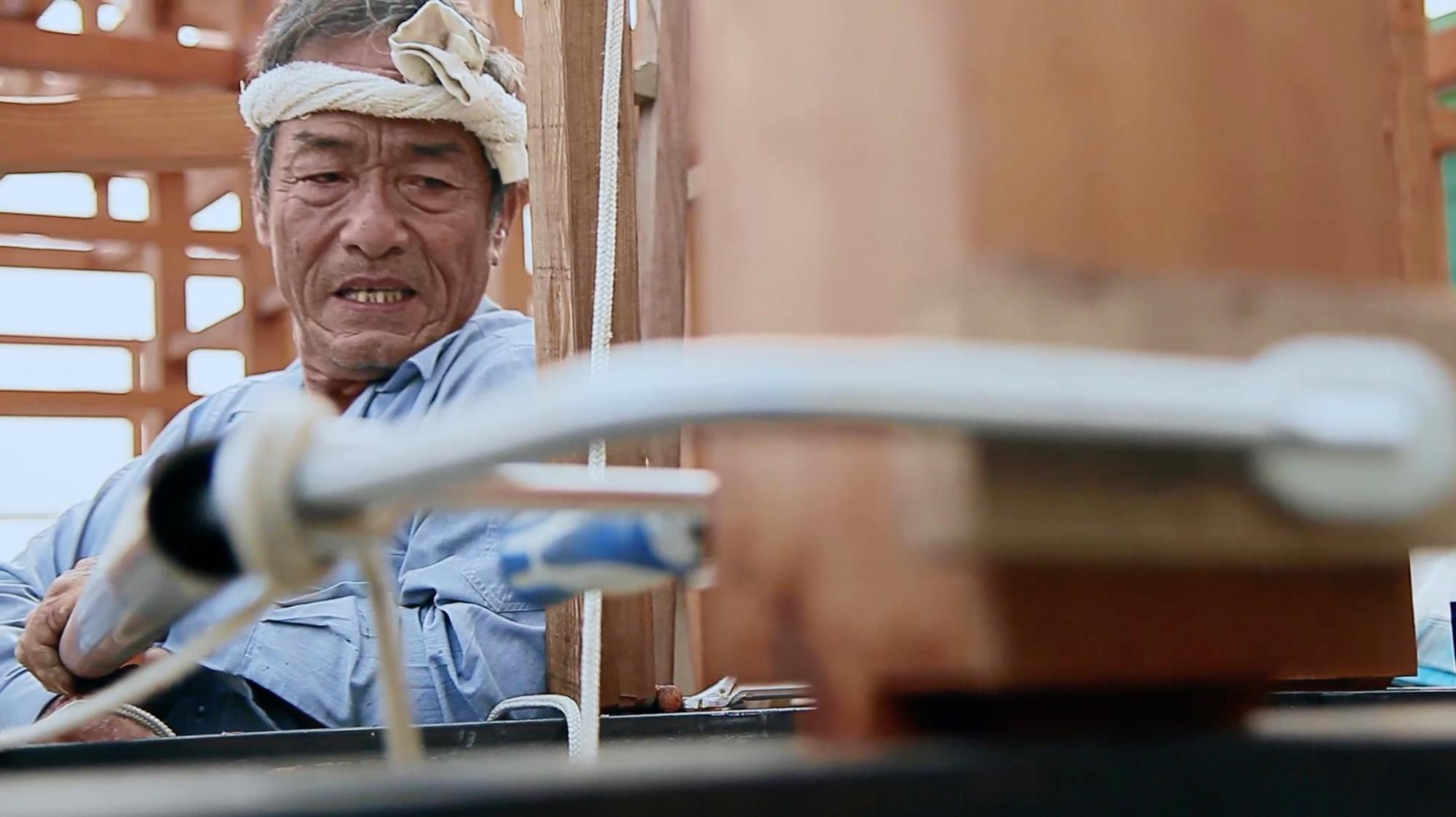 《家族樹》耗時10年記錄屏東枋寮素人建築師楊三二徒手蓋屋的故事。(前景娛樂提供)