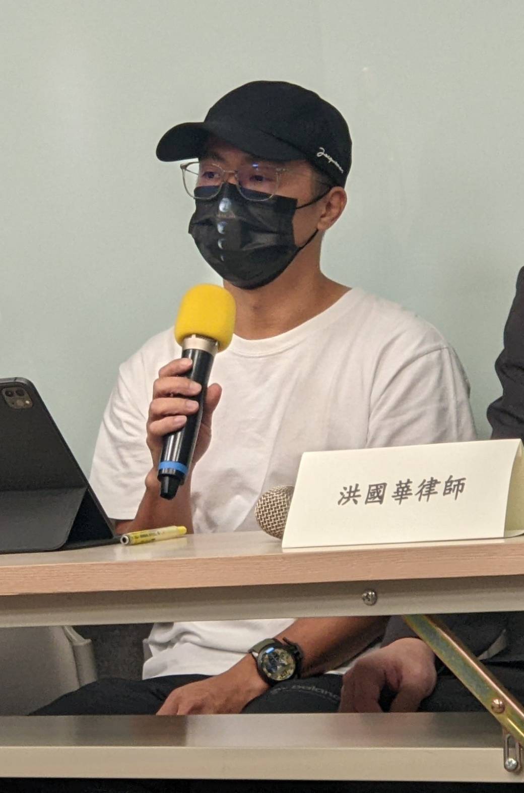 林義傑強調自己做對的事情卻被汙名化，非常委屈，希望法院還他清白。