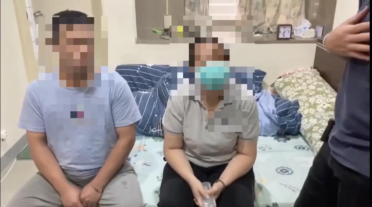 專竊電纜線鴛鴦大盜。（翻攝畫面）