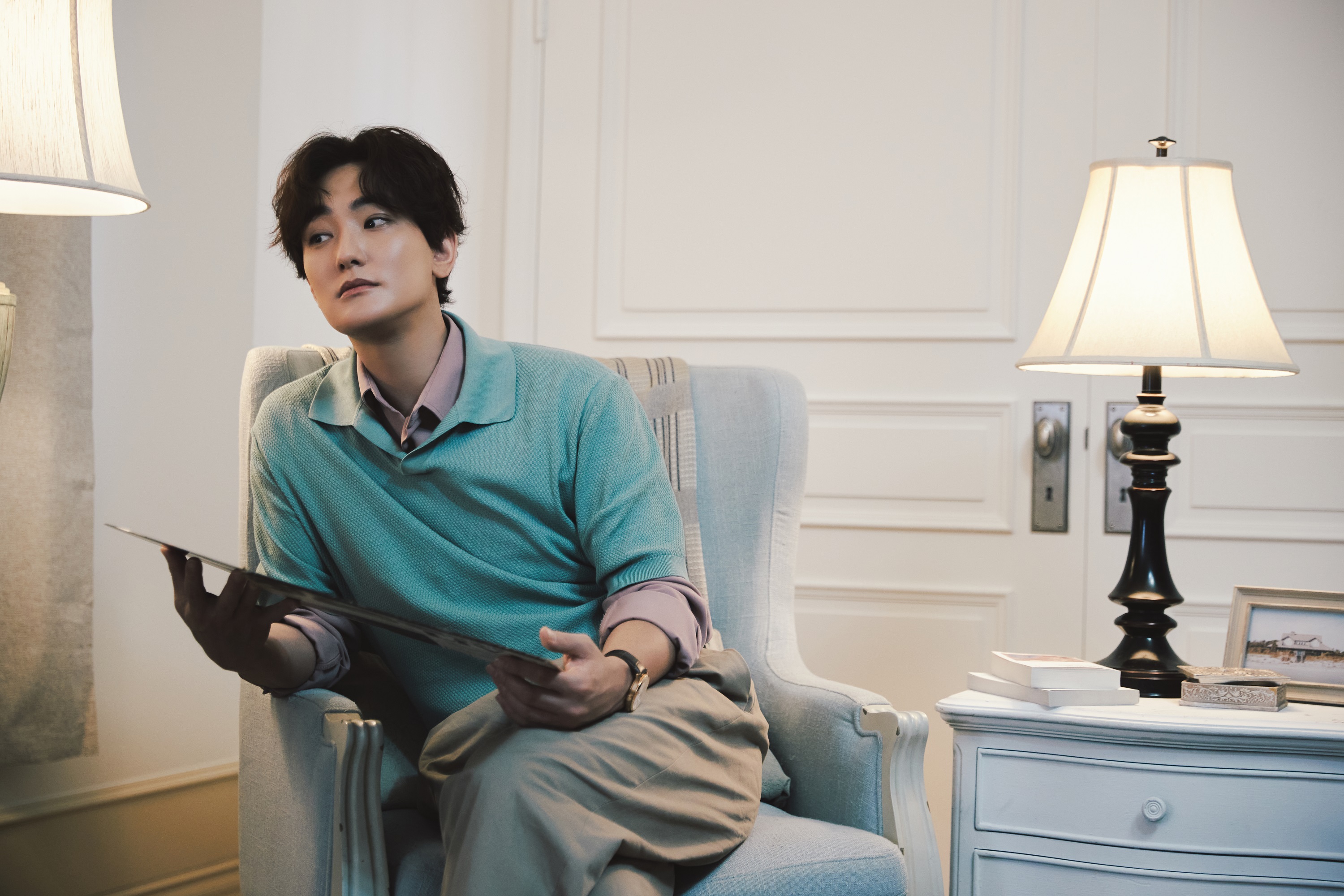 安七炫時隔17年再度推出正規專輯,坦承興奮但也很緊張。(avex Taiwan提供)