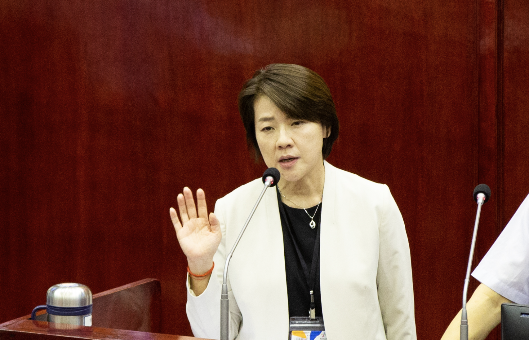 無黨籍台北市長參選人黃珊珊再針對民進立法院黨團總召柯建銘爆料內容回應。（資料照）