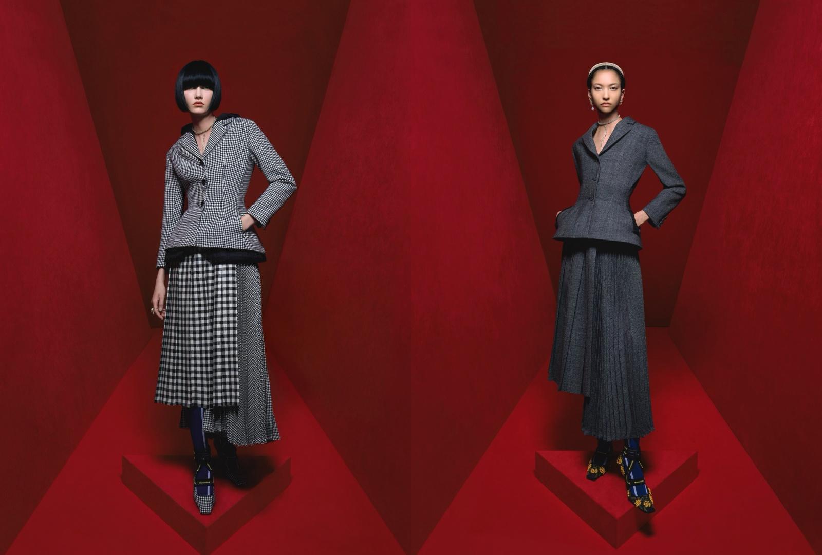 DIOR 62-22科技腳踝護套跟鞋,結合科技元素與刺繡工藝,是品牌的大膽創作。(迪奧提供)
