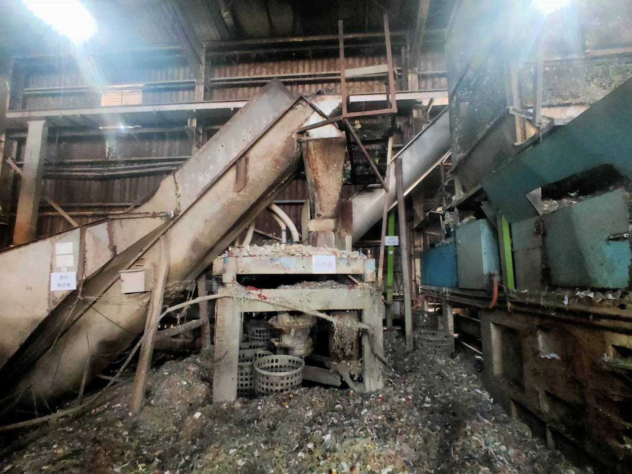 一名越南移工疑似不慎跌入磨碎機慘死。（民眾提供）