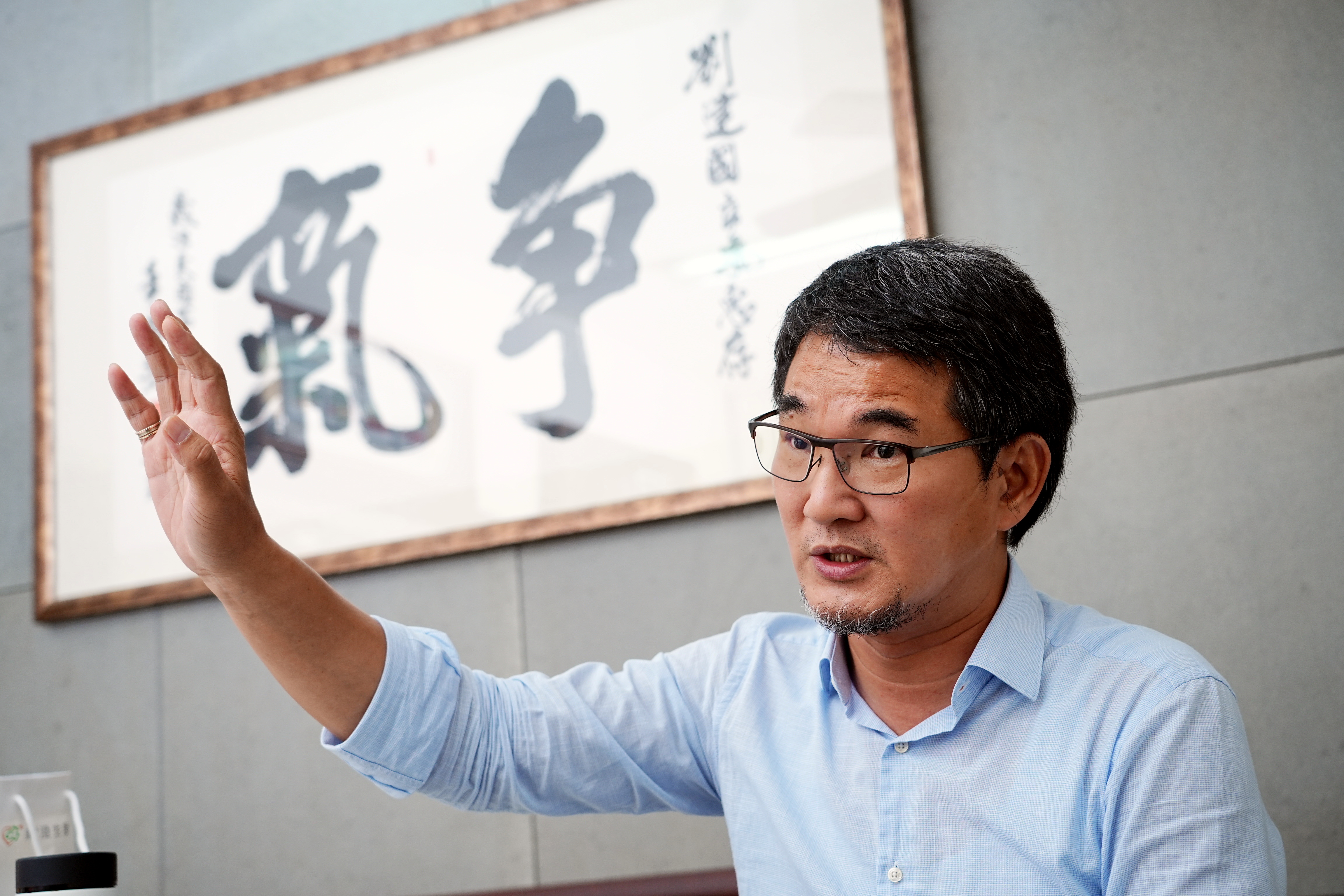 劉建國表示，他選縣長，就是要為雲林人爭一口氣。