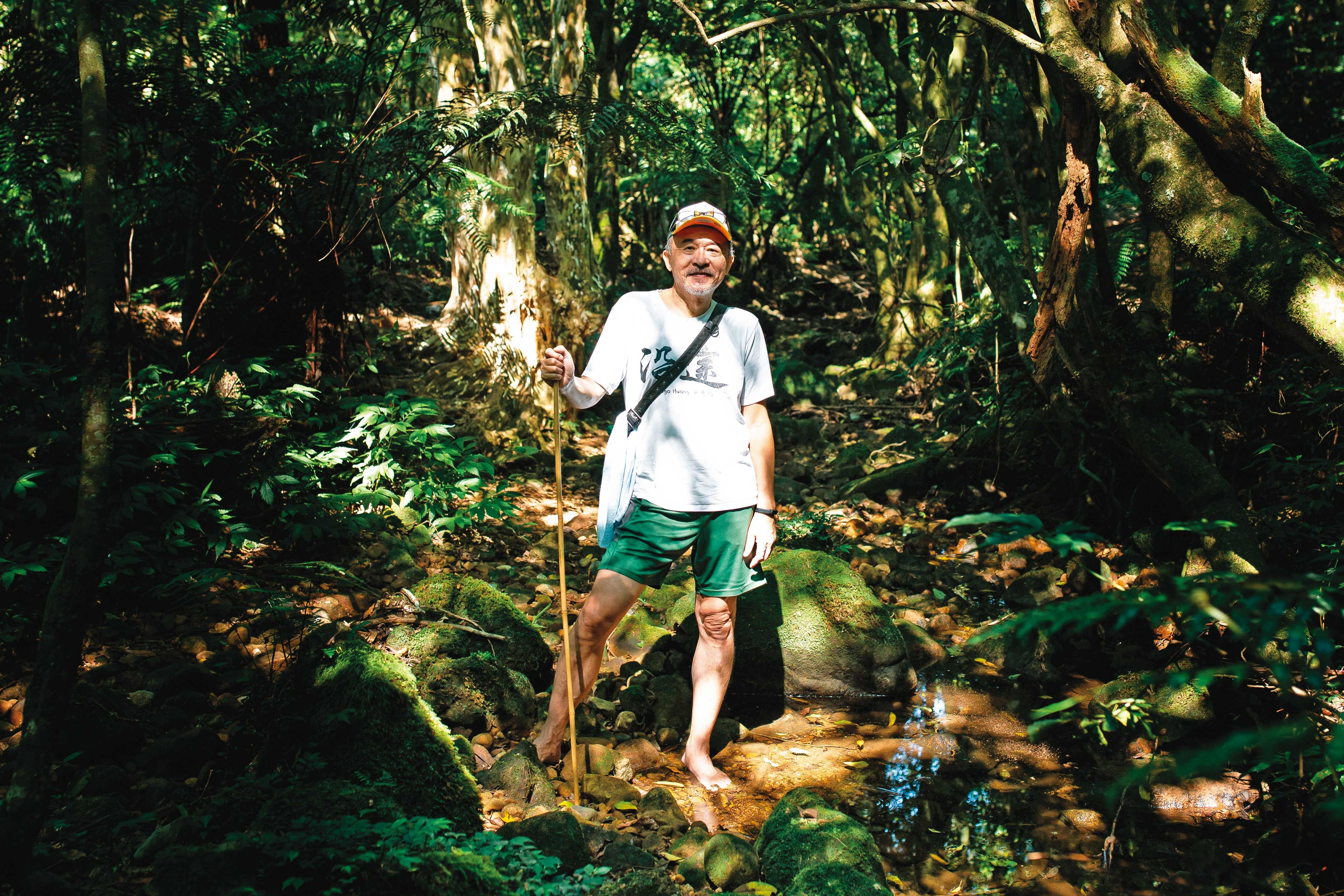 金曲客家歌王黃連煜爬山經驗十多年，陽明山、五指山系都有他的私房路線。