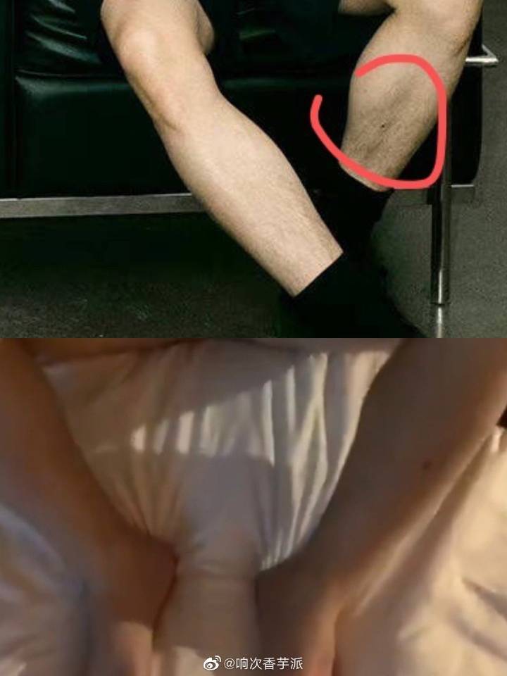 但影片始終沒讓男主角露臉。(翻自微博)