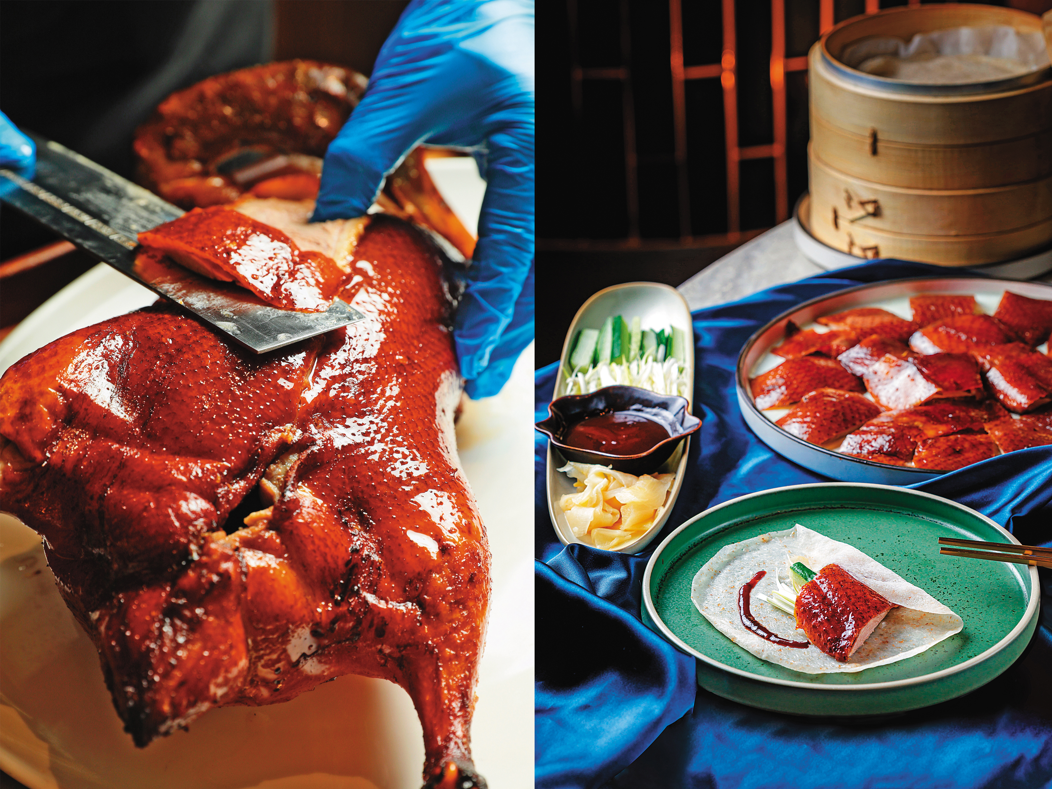 華泰王子大飯店旗下的粵菜餐廳「九華樓」搬進春大直，軟硬體全面升級。