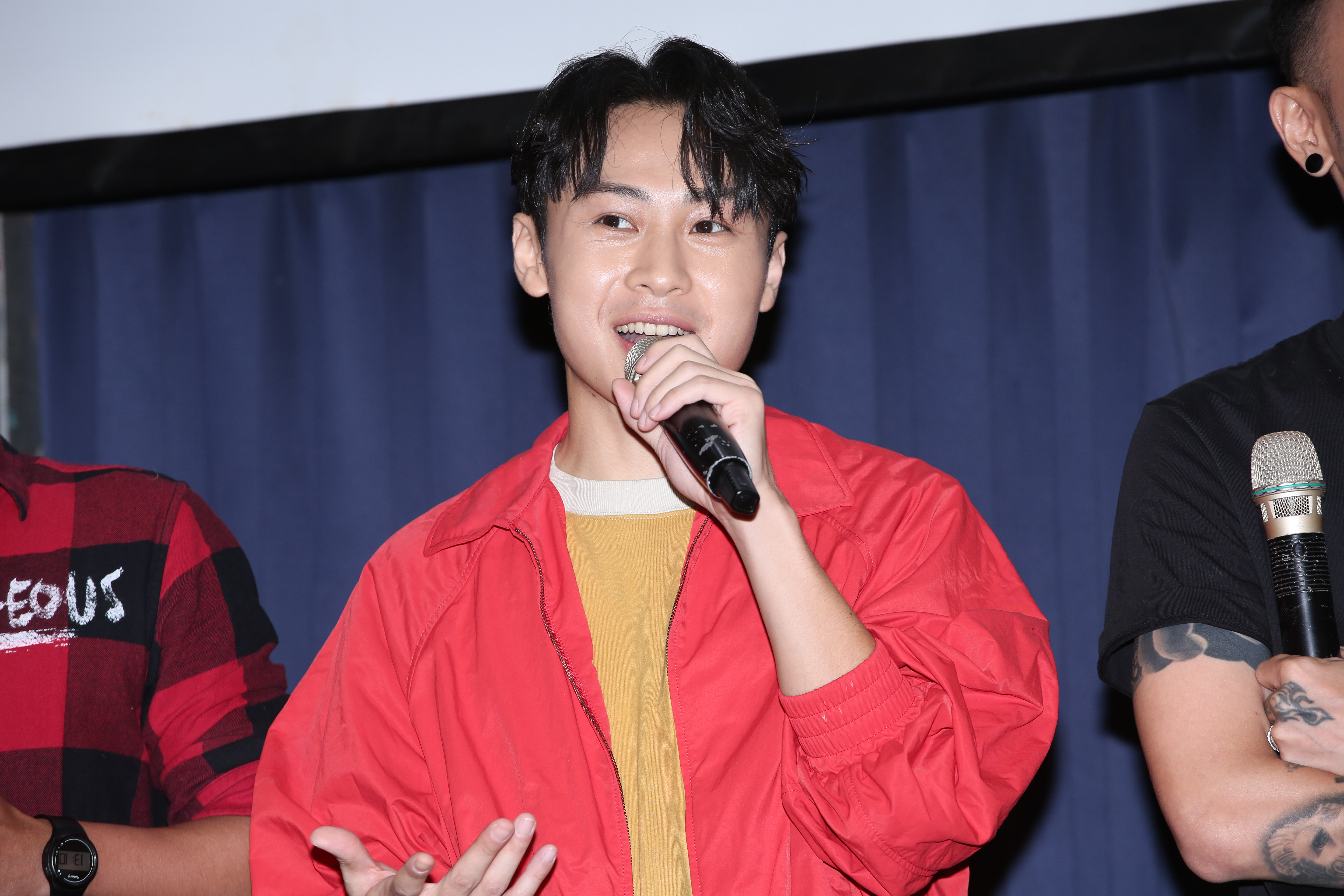 顏佑庭也透露隊長小春在比賽時給予大家許多信心。
