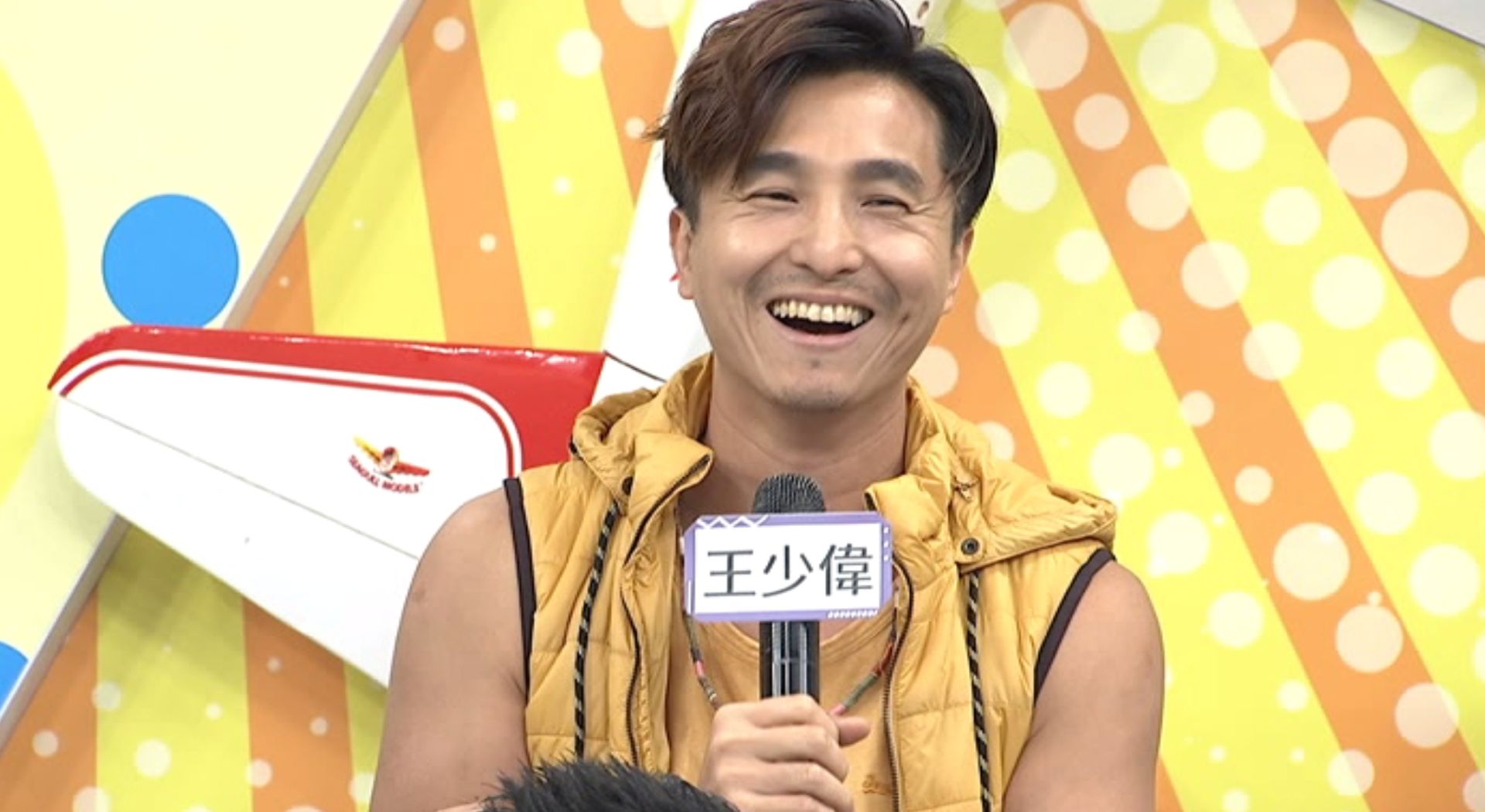 王少偉錄影認了與許藍方互動關係。（圖／中天提供）