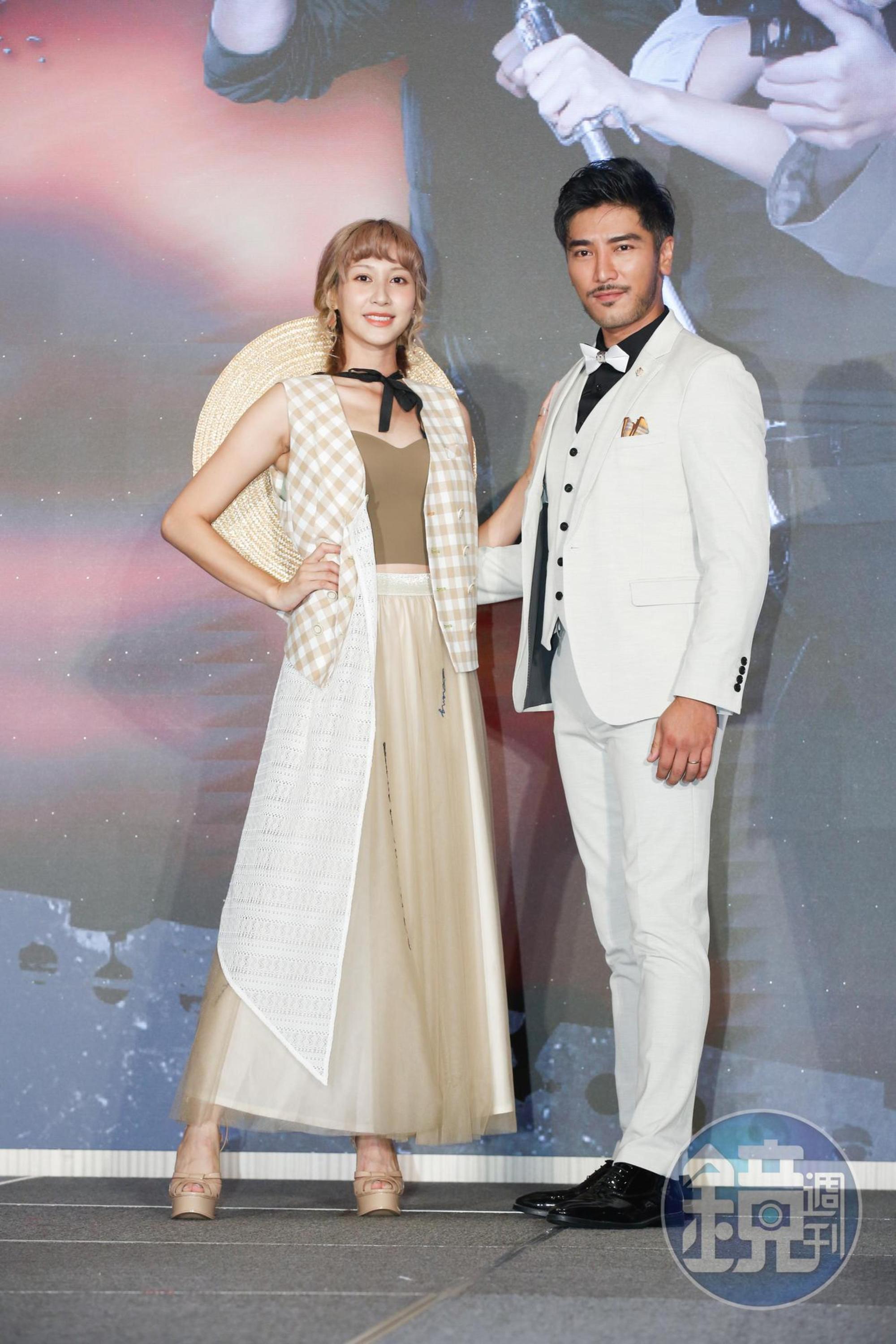羅平、鄭亞出演《台灣Ｘ檔案》。