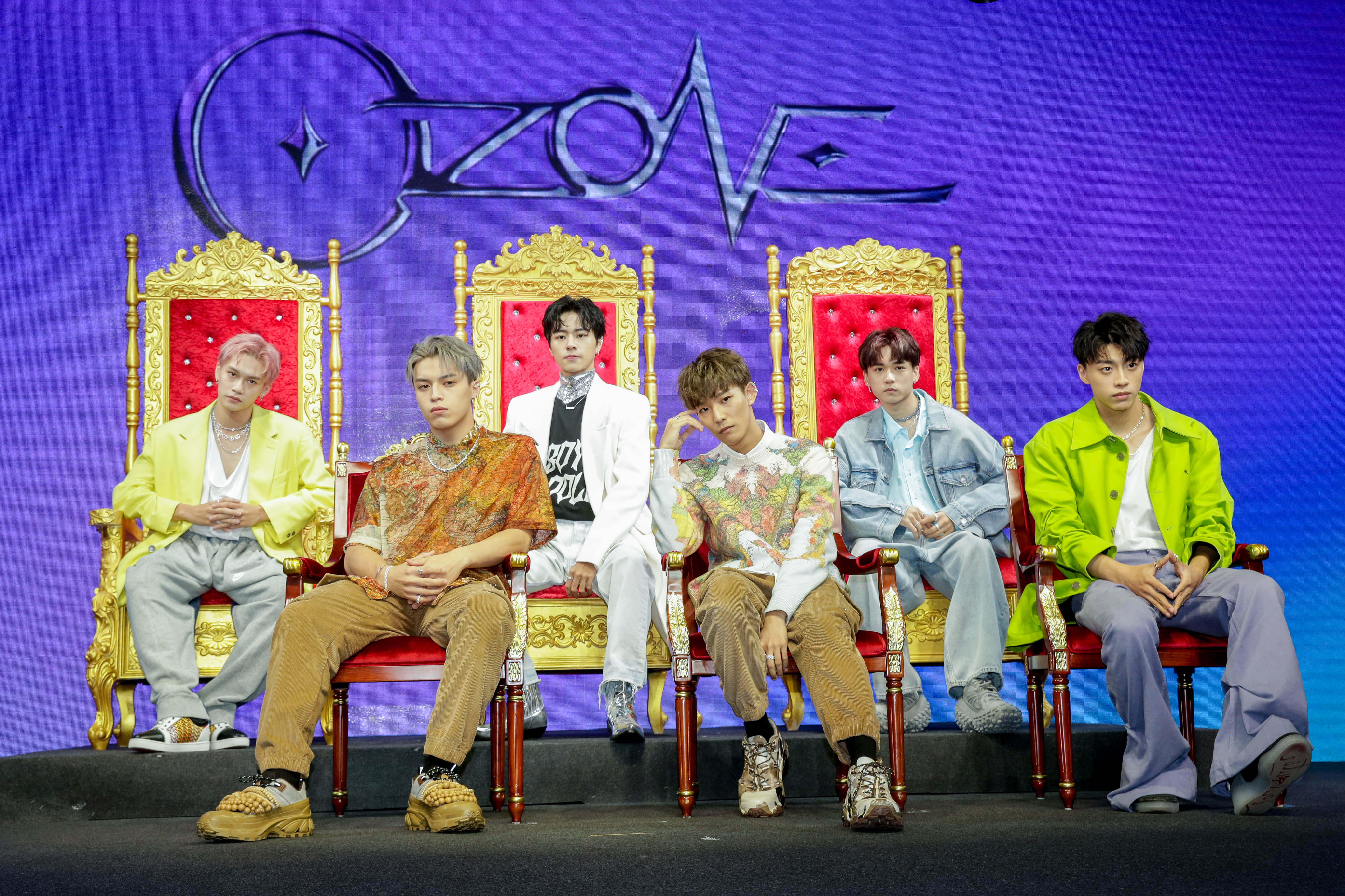 周子翔、李哲言、林佳辰、林煥鈞、周祖安、黃文廷（依序）組成「Ozone」如同「活氧」 象徵「Origin初心、Optimism正向、Originality創造力」
