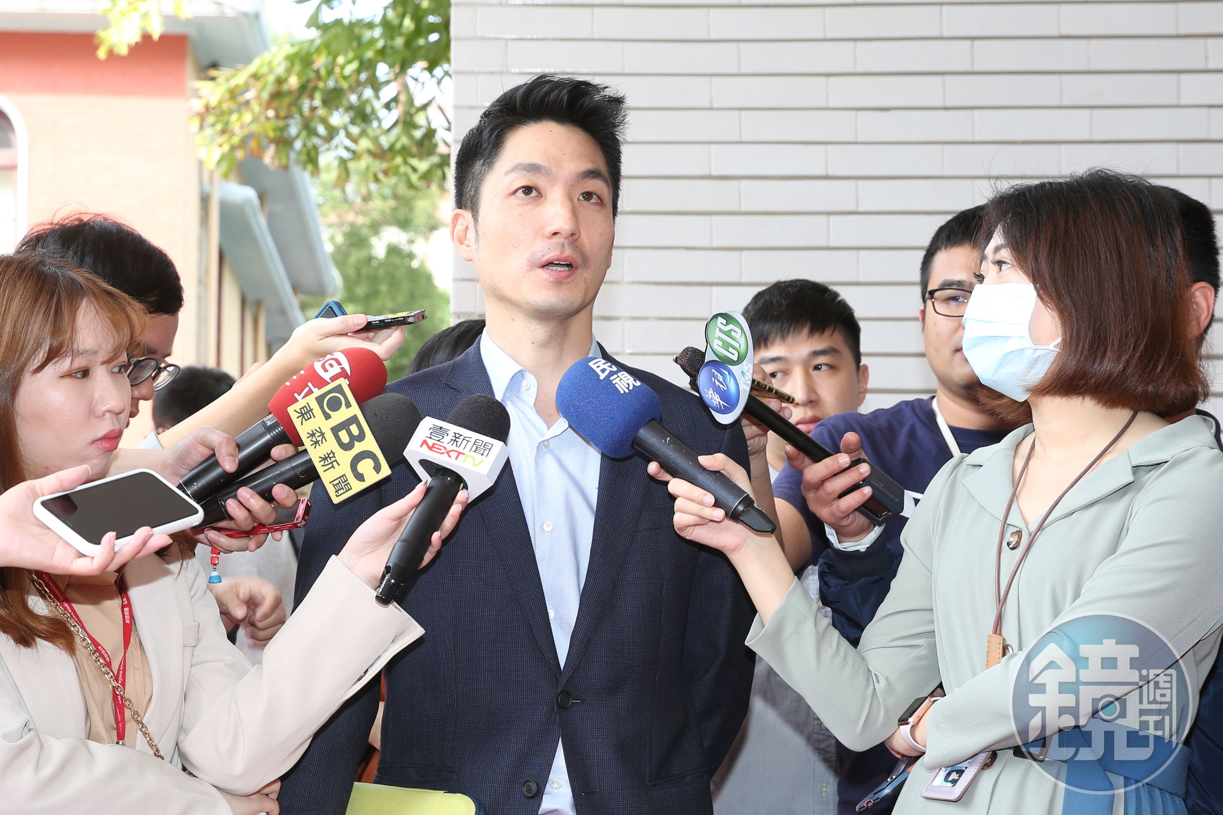 民進黨台北市長參選人陳時中近日接受本刊專訪時，談到對手國民黨參選人蔣萬安（圖），點評其行政經驗不足。（資料照）