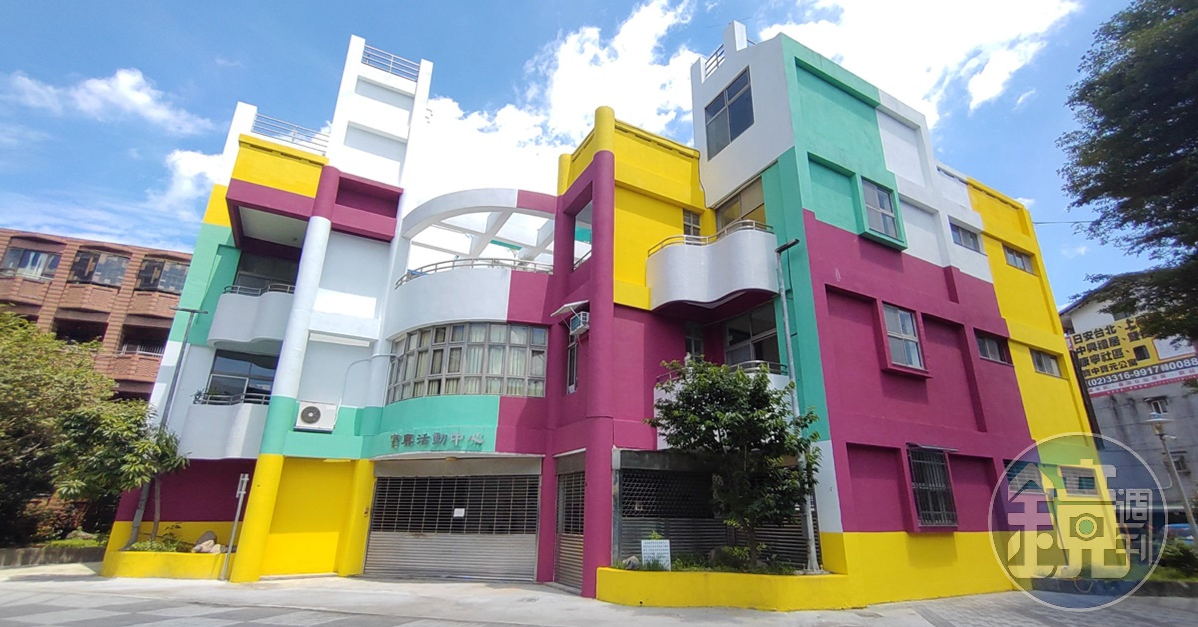新北市政府賦予各區代表色，更實際應用在公共建設上，讓城市日常也充滿美學。(圖／新北市城鄉發展局提供)
