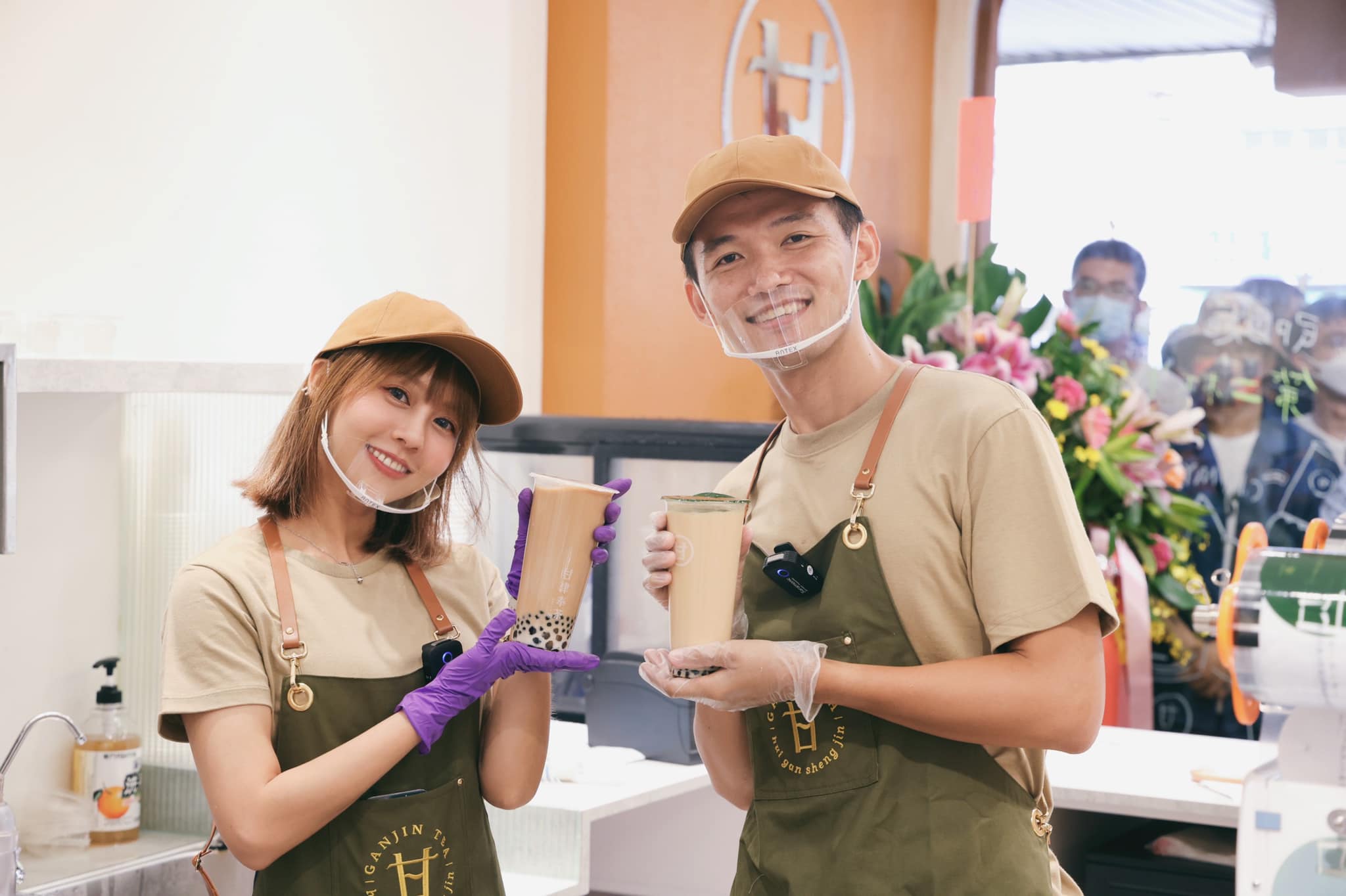台南Josh和梔梔合作。(翻攝自台南Josh臉書)