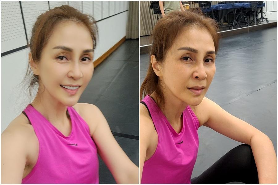網友擔心梁佑南看起來像生病了,還問她有沒有吃藥?梁佑南本人也親自回應。(翻攝自梁佑南 Emily Liang臉書)