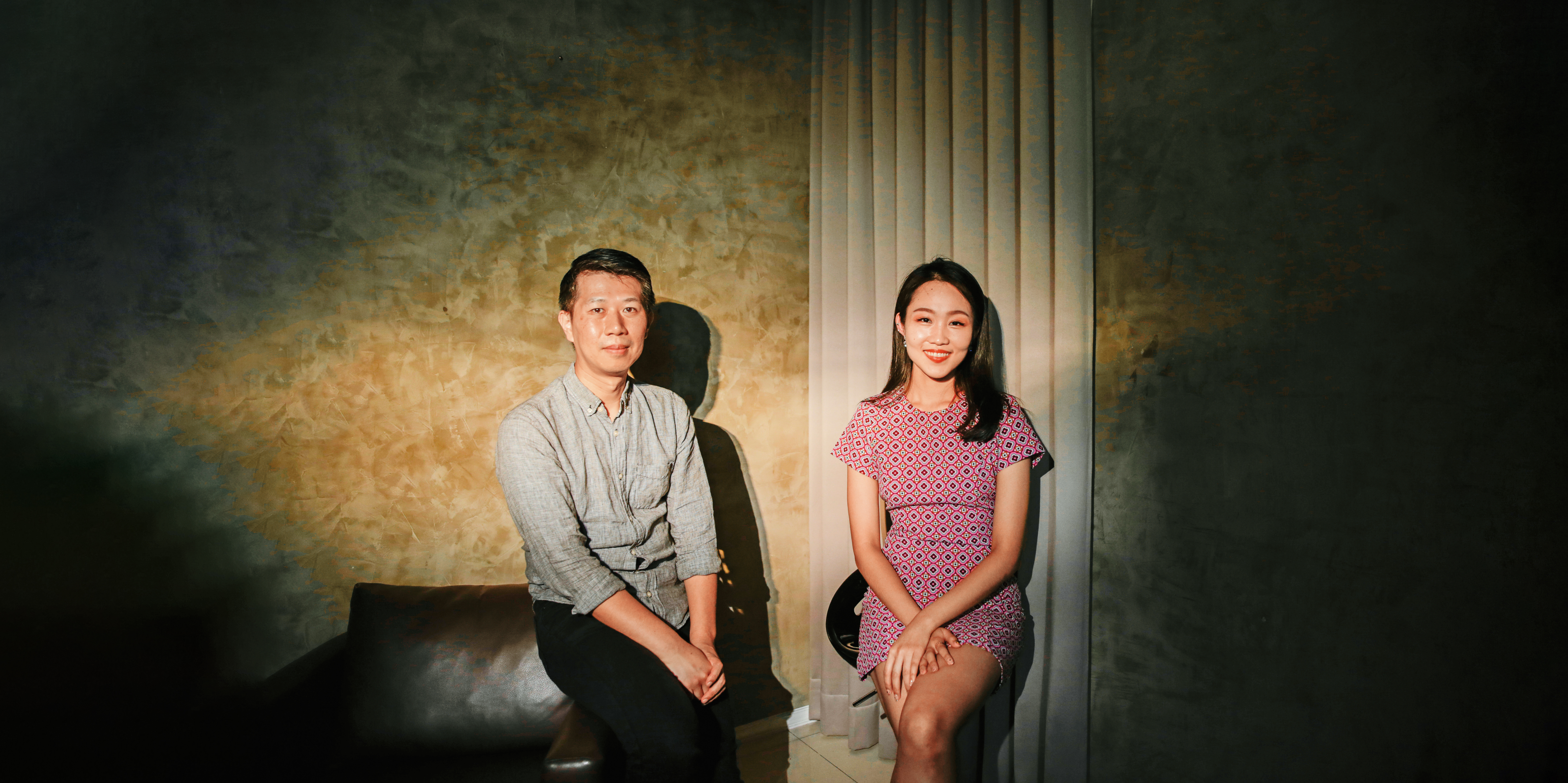 楊偉新(左)與郭蓉安(右)9年前因芭蕾舞結緣,至今仍在各自領域奮鬥不懈。